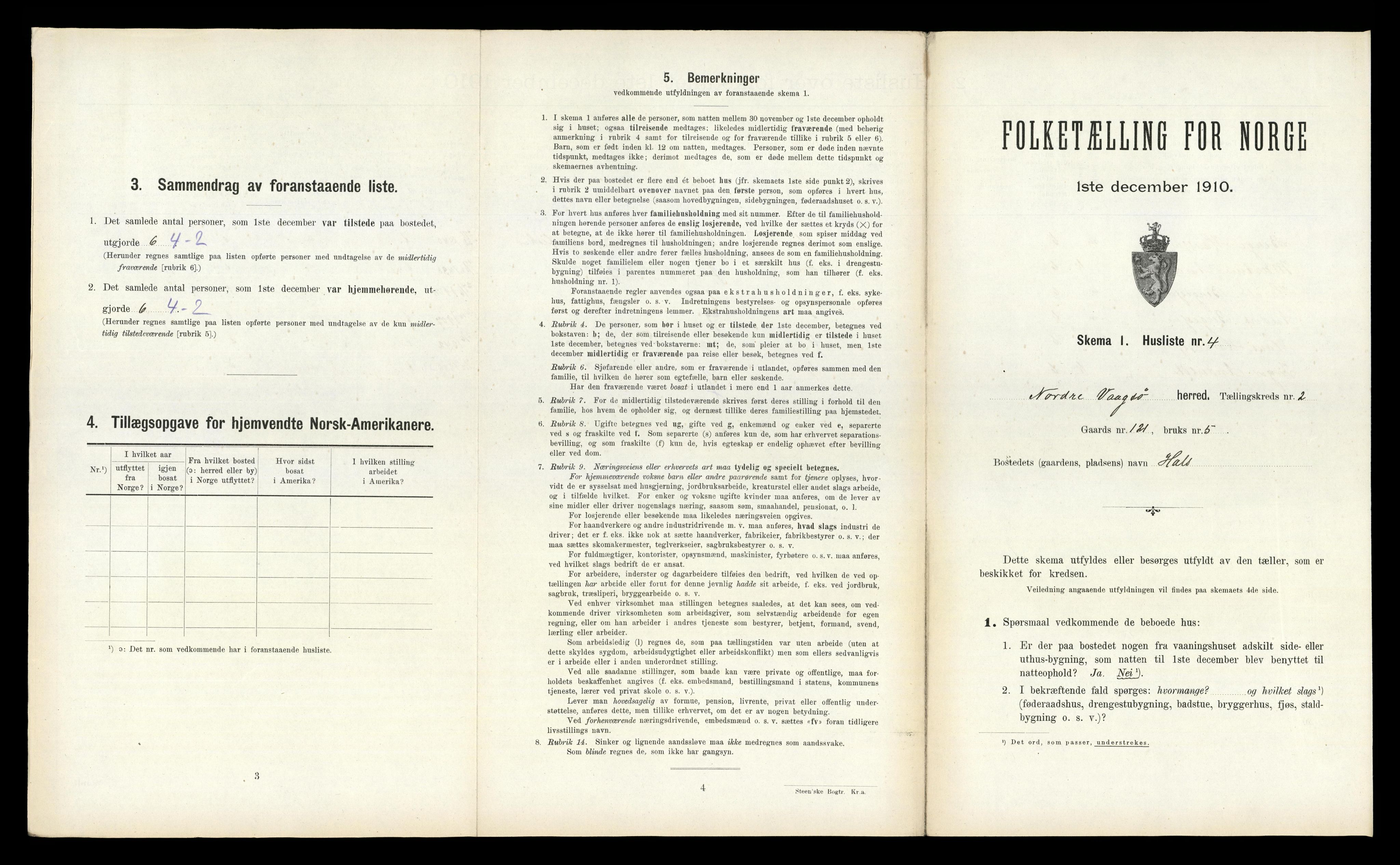 RA, Folketelling 1910 for 1440 Nord-Vågsøy herred, 1910, s. 89