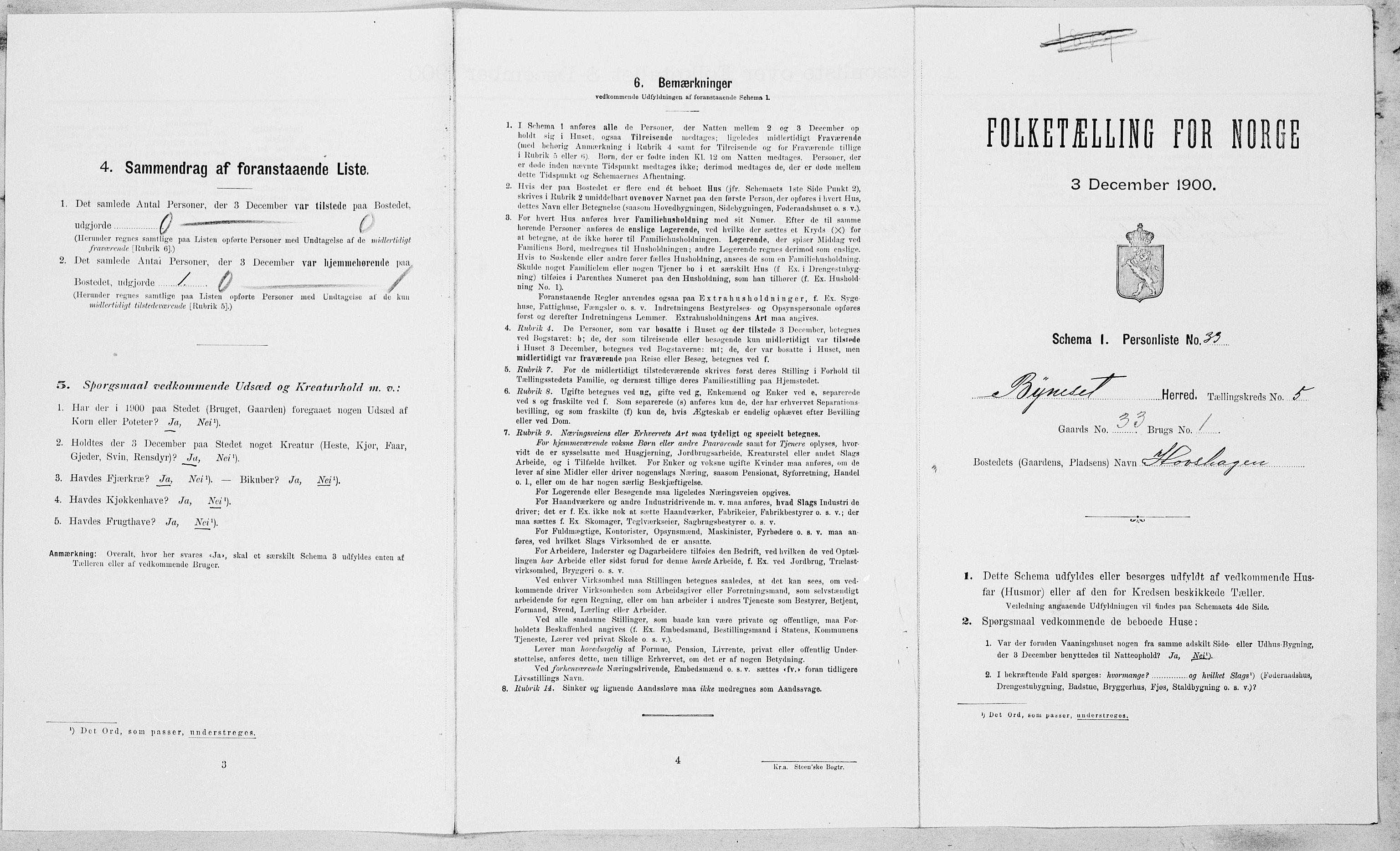 SAT, Folketelling 1900 for 1655 Byneset herred, 1900, s. 355