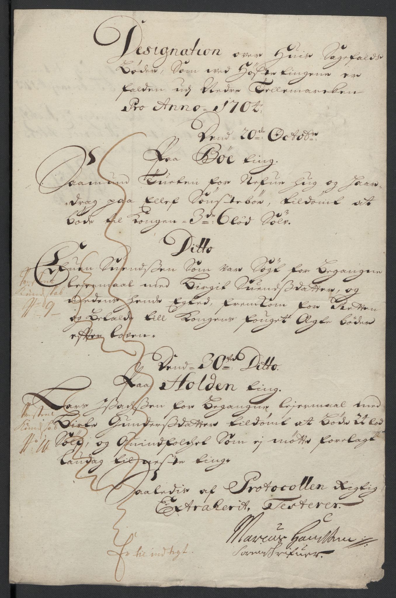 Rentekammeret inntil 1814, Reviderte regnskaper, Fogderegnskap, AV/RA-EA-4092/R36/L2111: Fogderegnskap Øvre og Nedre Telemark og Bamble, 1704, s. 57
