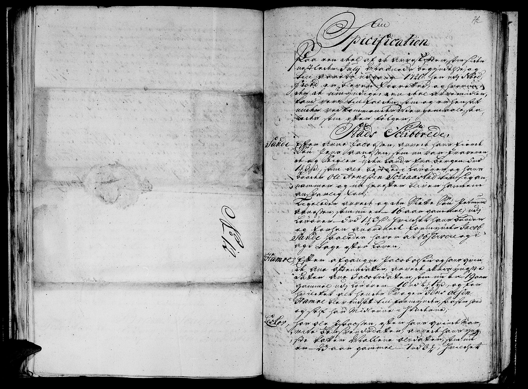Nordfjord sorenskriveri, SAB/A-2801/04/04a/L0008: Skifteprotokollar, 1733-1744, s. 73
