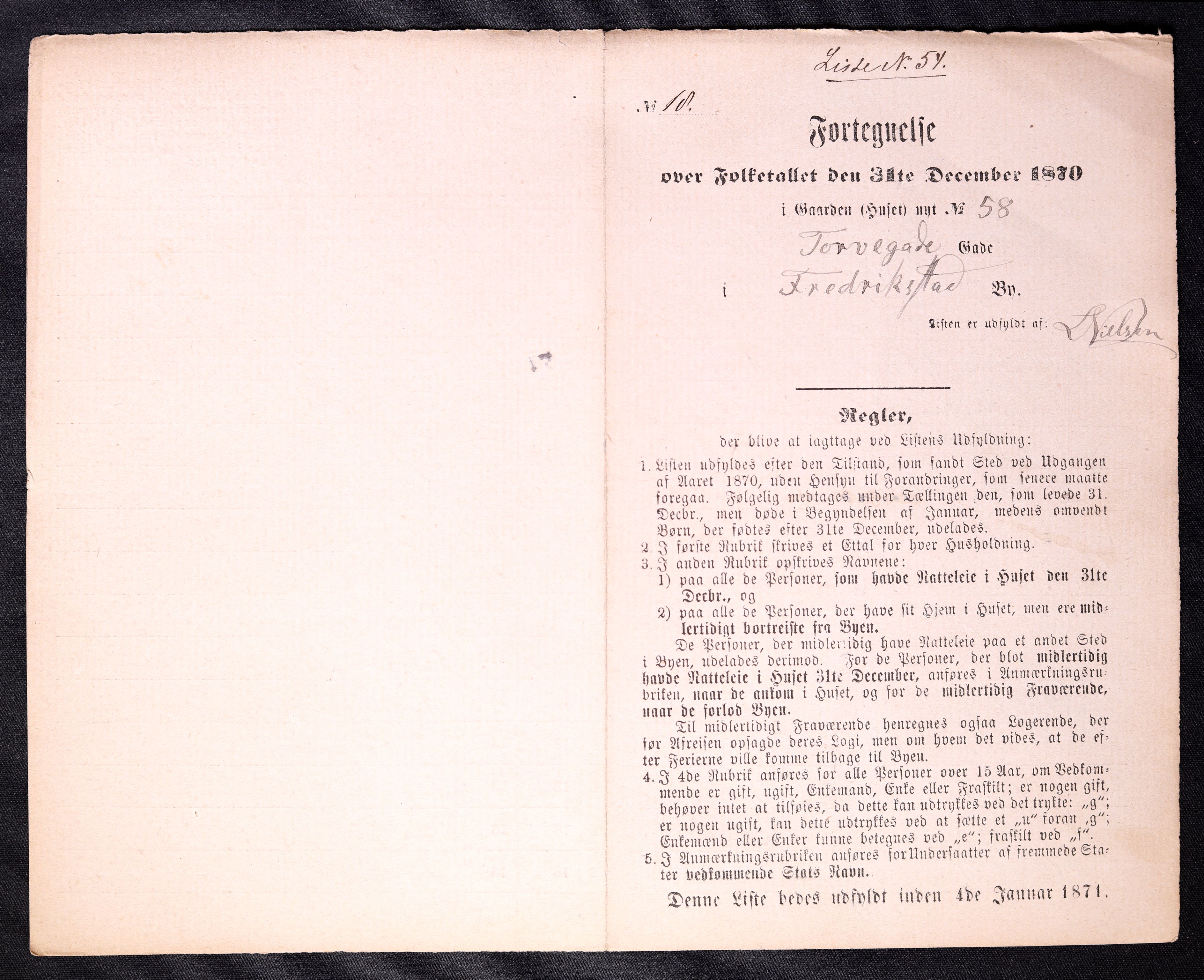 RA, Folketelling 1870 for 0103 Fredrikstad kjøpstad, 1870, s. 109