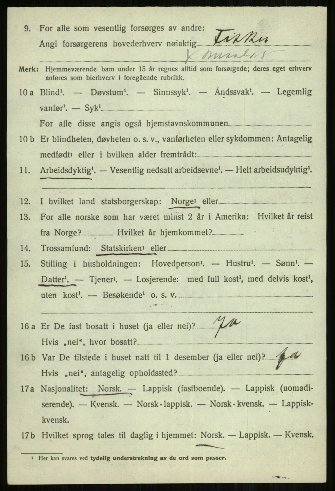 SATØ, Folketelling 1920 for 1941 Skjervøy herred, 1920, s. 2894