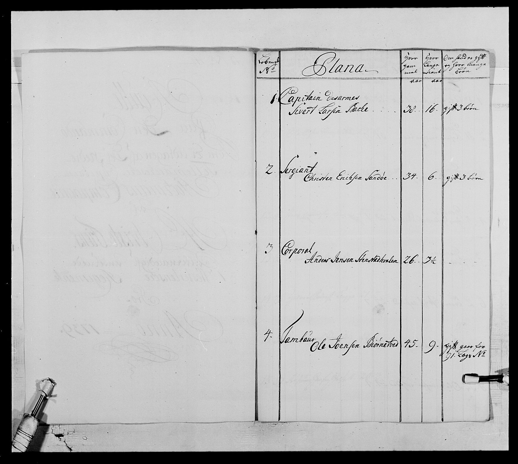 Kommanderende general (KG I) med Det norske krigsdirektorium, RA/EA-5419/E/Ea/L0522: 1. Vesterlenske regiment, 1718-1748, s. 77