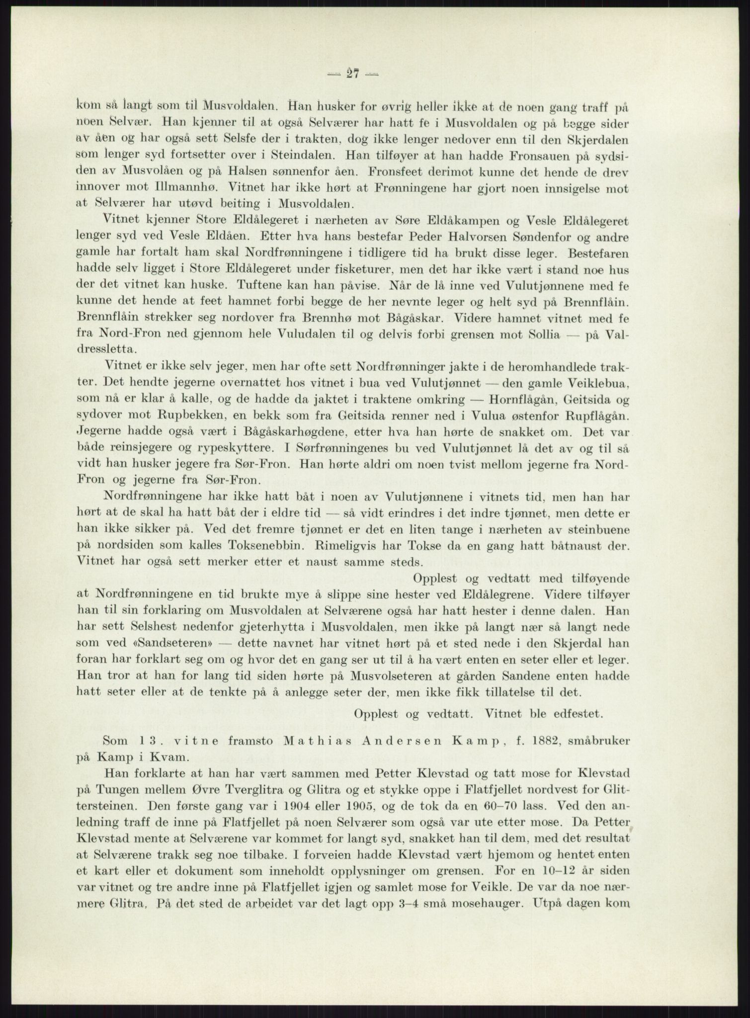 Høyfjellskommisjonen, AV/RA-S-1546/X/Xa/L0001: Nr. 1-33, 1909-1953, s. 6673