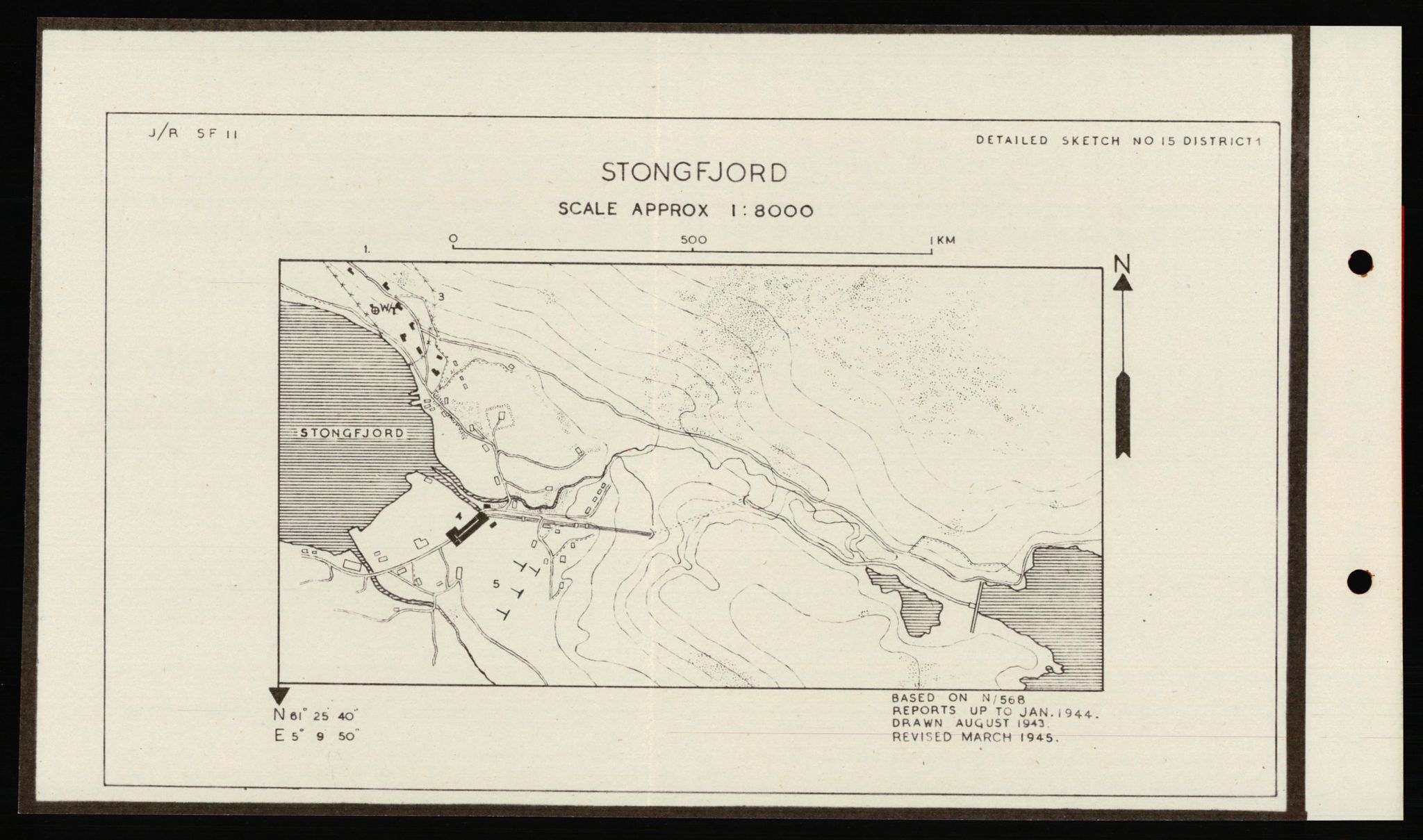 Forsvaret, Forsvarets overkommando II, AV/RA-RAFA-3915/D/Dd/L0017: Sogn og Fjordane / Hordaland, 1943-1945, s. 74