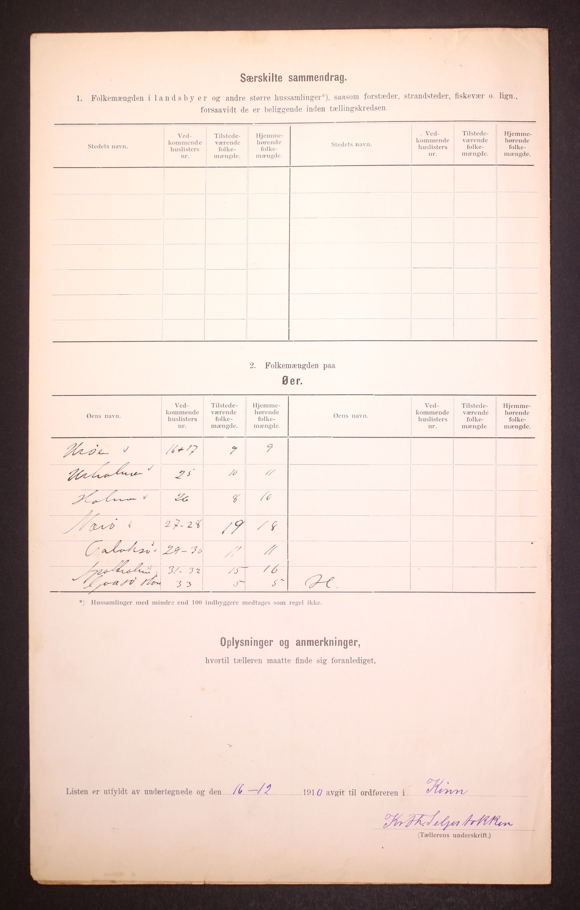 RA, Folketelling 1910 for 1437 Kinn herred, 1910, s. 11