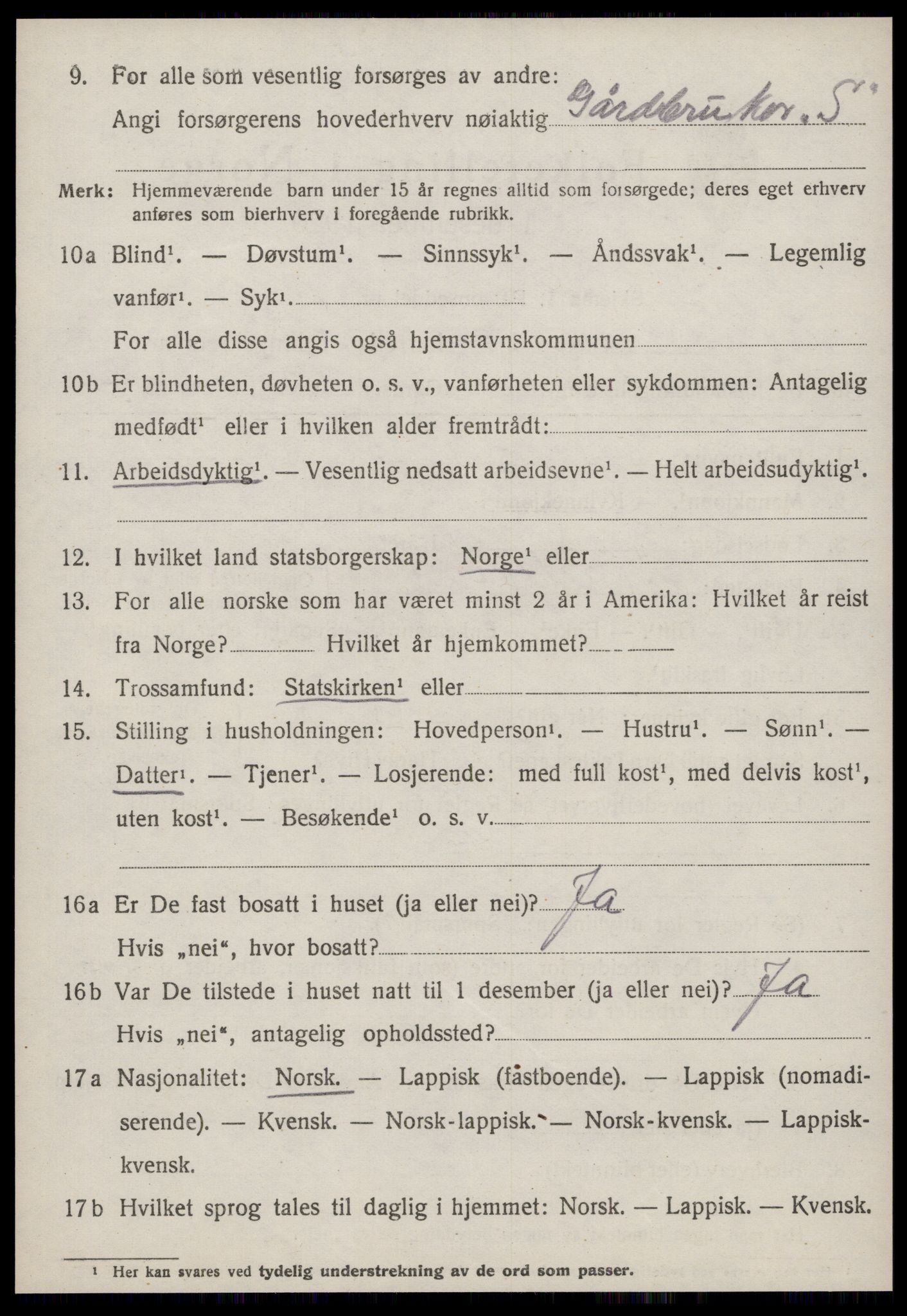 SAT, Folketelling 1920 for 1625 Stadsbygd herred, 1920, s. 2757