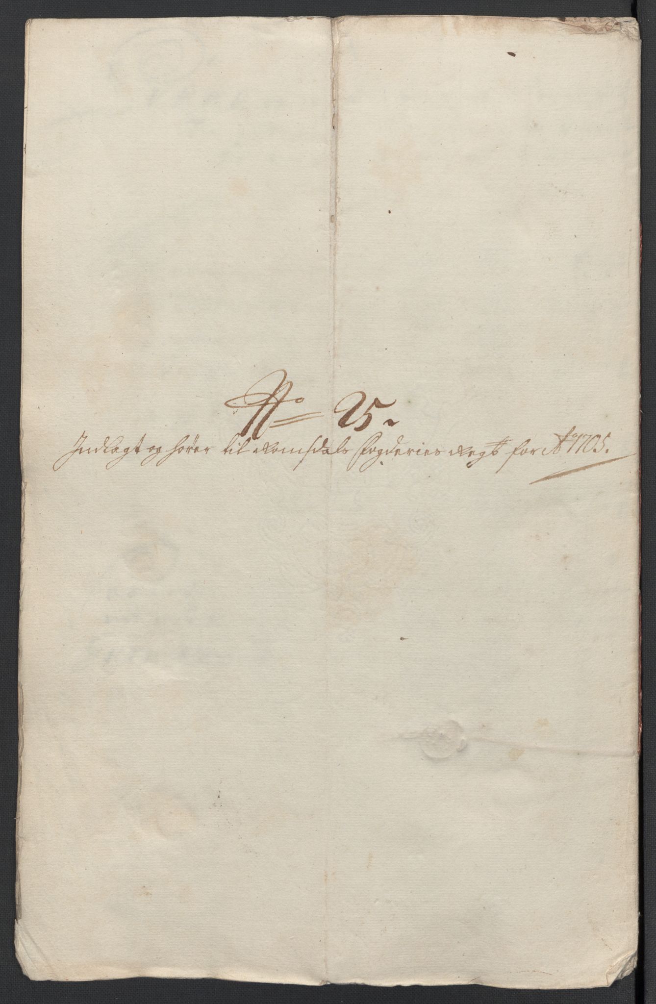 Rentekammeret inntil 1814, Reviderte regnskaper, Fogderegnskap, RA/EA-4092/R55/L3656: Fogderegnskap Romsdal, 1703-1705, s. 507