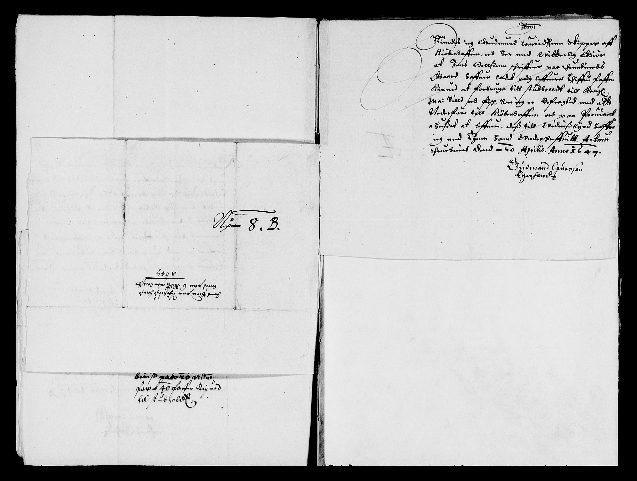 Rentekammeret inntil 1814, Reviderte regnskaper, Lensregnskaper, AV/RA-EA-5023/R/Rb/Rbw/L0087: Trondheim len, 1646-1647