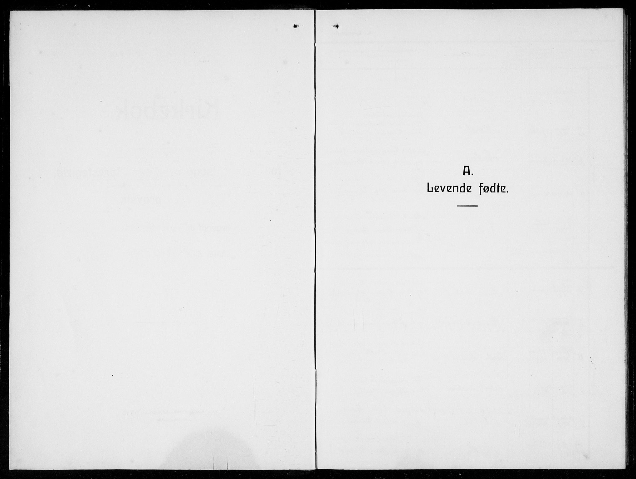 Arna sokneprestembete, AV/SAB-A-74001/H/Ha/Hab: Klokkerbok nr. A  6, 1922-1936