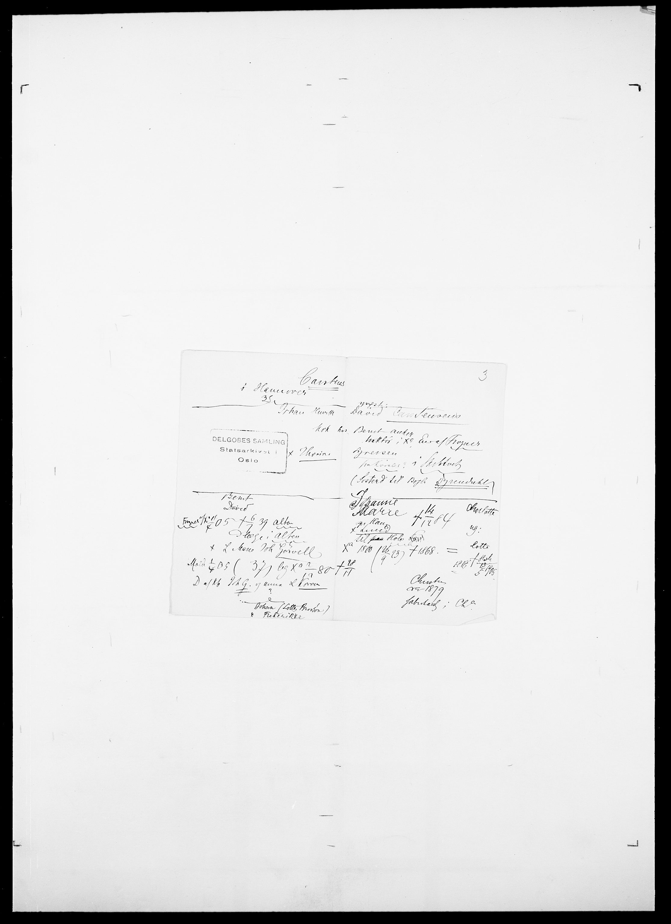 Delgobe, Charles Antoine - samling, SAO/PAO-0038/D/Da/L0008: Capjon - Dagenbolt, s. 96