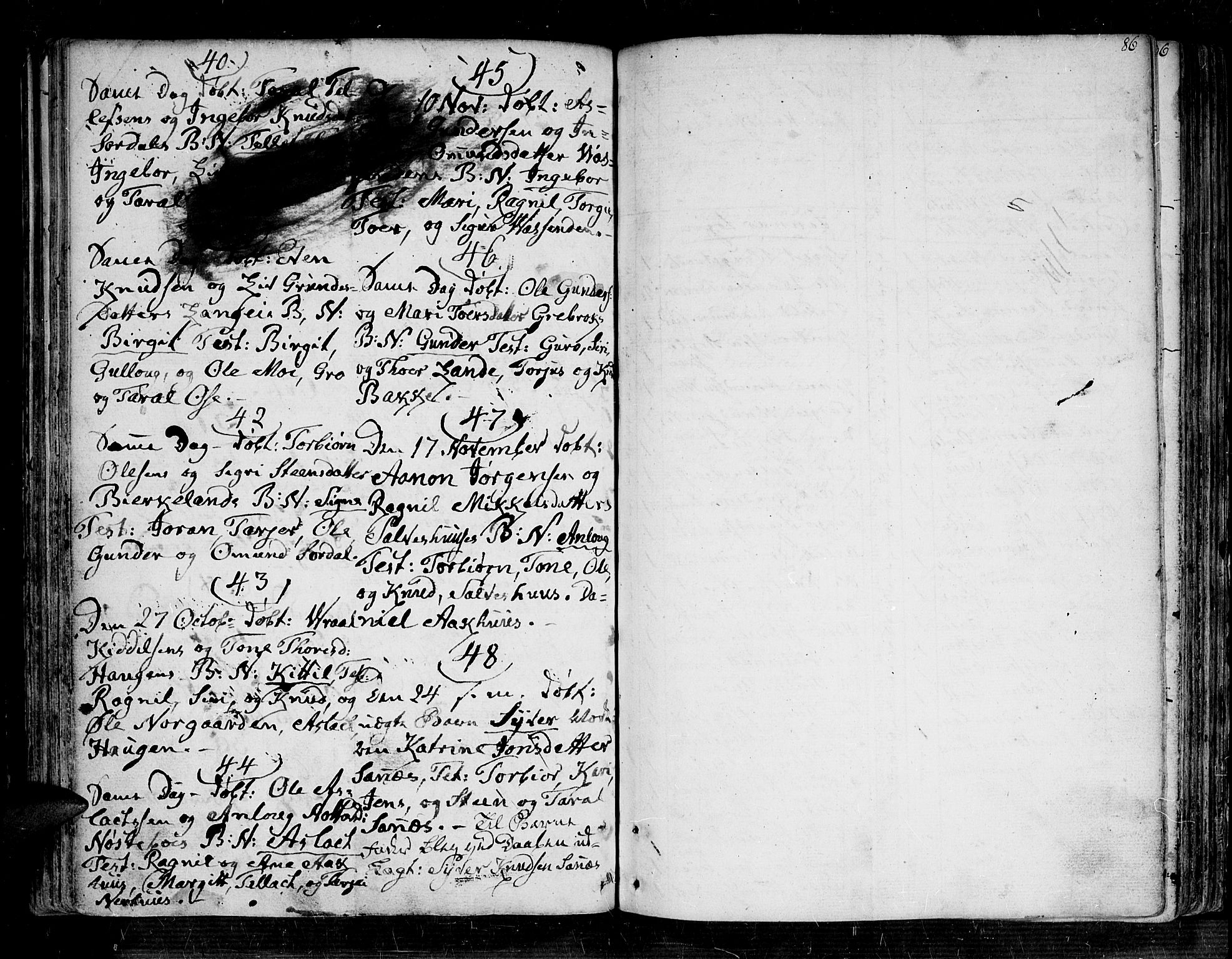 Bygland sokneprestkontor, AV/SAK-1111-0006/F/Fa/Fab/L0002: Ministerialbok nr. A 2, 1766-1816, s. 58