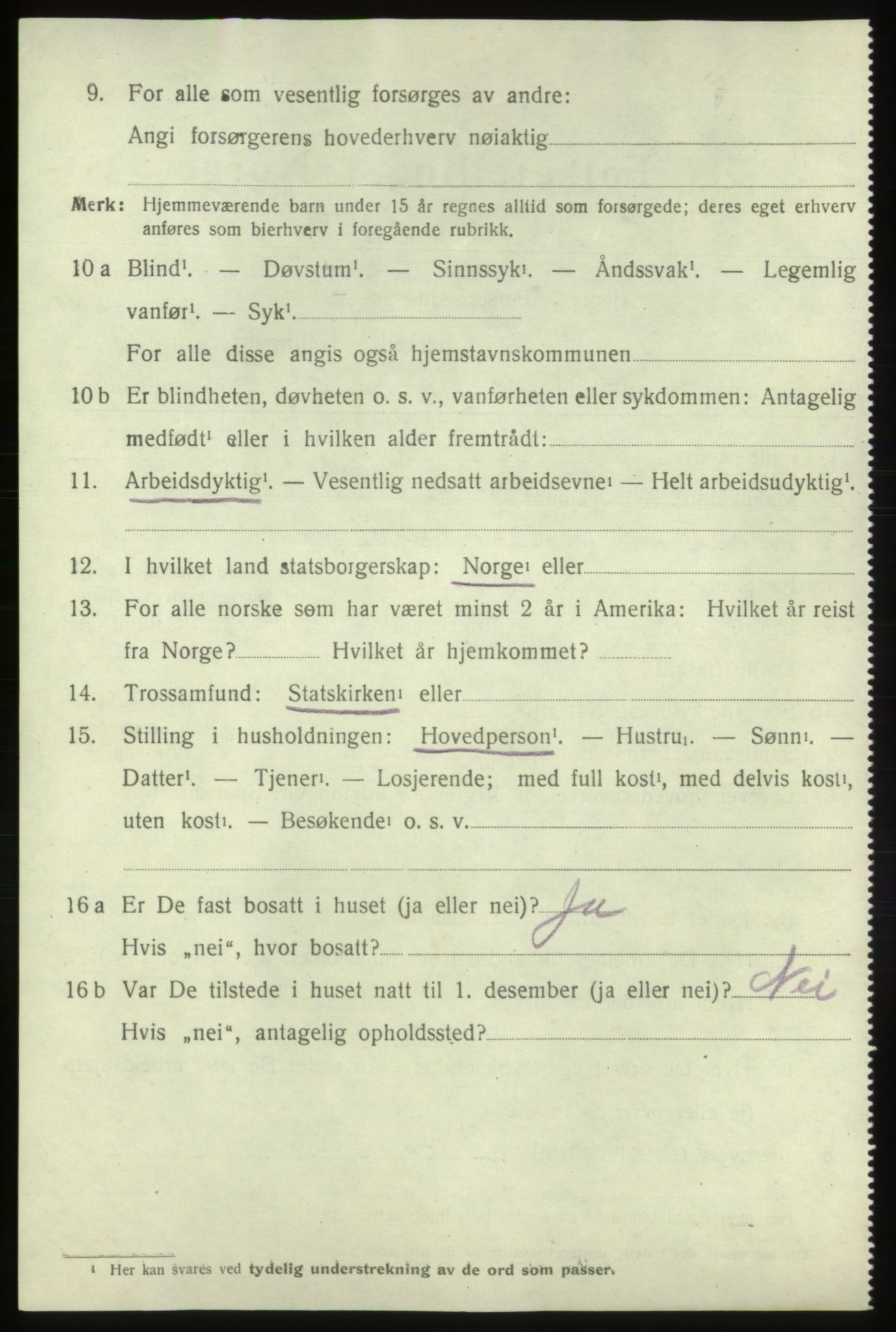 SAB, Folketelling 1920 for 1216 Sveio herred, 1920, s. 3753