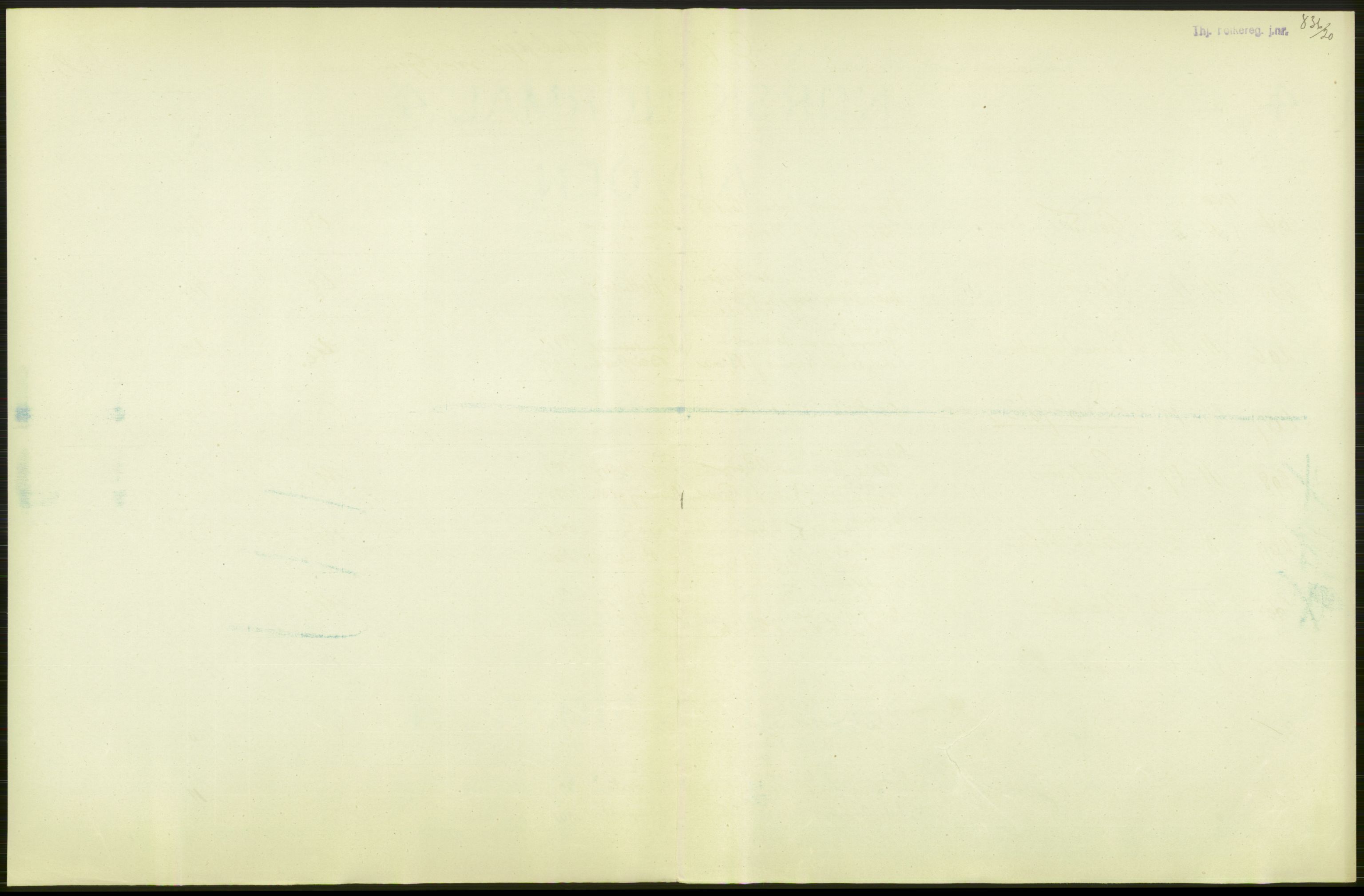 Statistisk sentralbyrå, Sosiodemografiske emner, Befolkning, AV/RA-S-2228/D/Df/Dfb/Dfbj/L0051: Trondheim: Levendefødte menn og kvinner., 1920