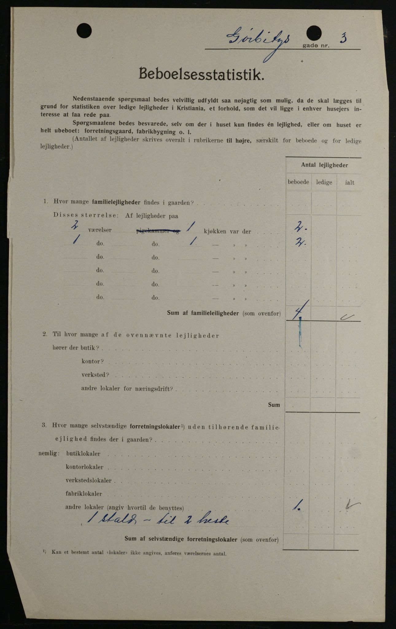 OBA, Kommunal folketelling 1.2.1908 for Kristiania kjøpstad, 1908, s. 29527