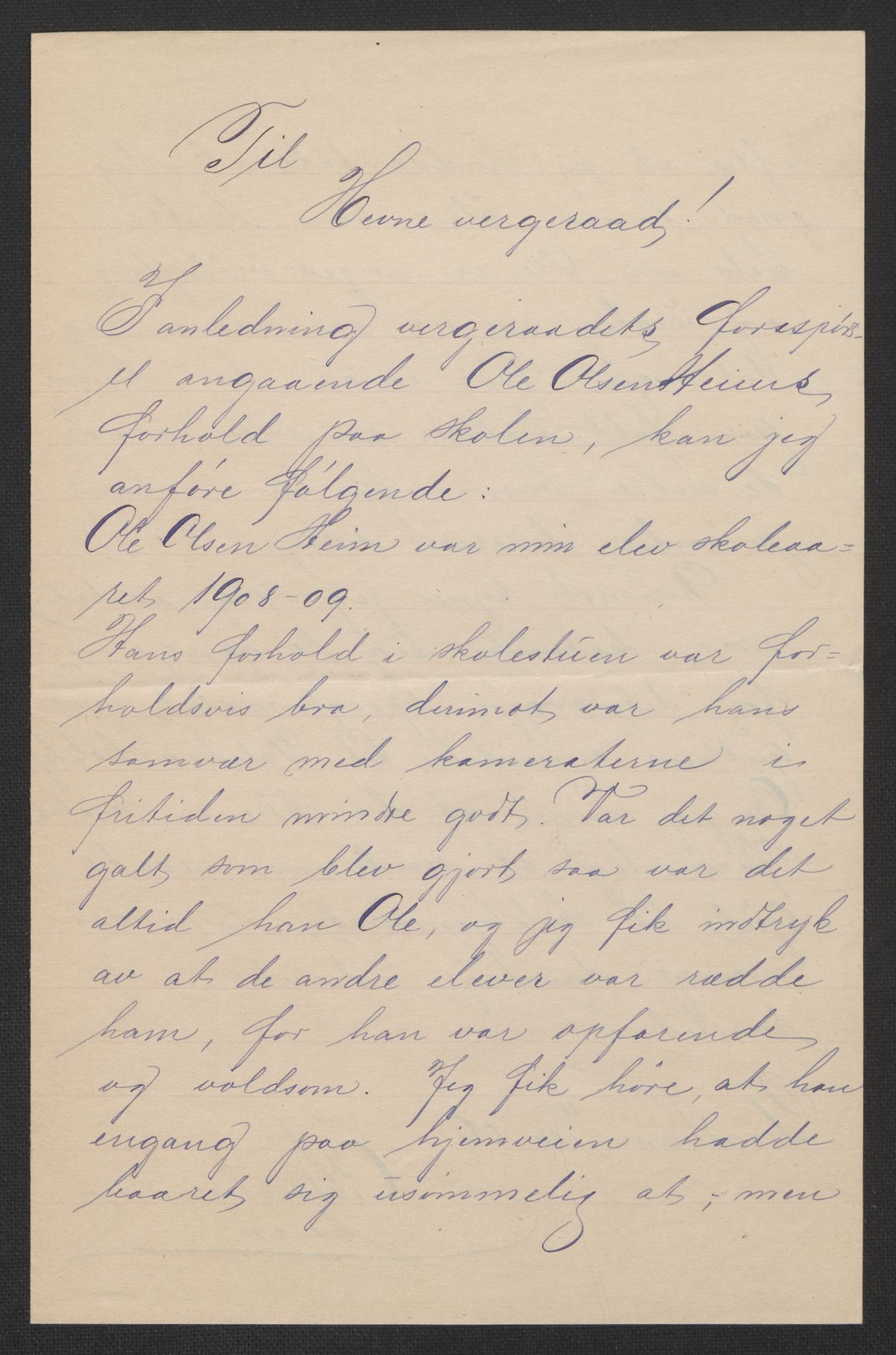 Falstad skolehjem, AV/RA-S-1676/E/Eb/L0009: Elevmapper løpenr. 189-209, 1909-1916, s. 255
