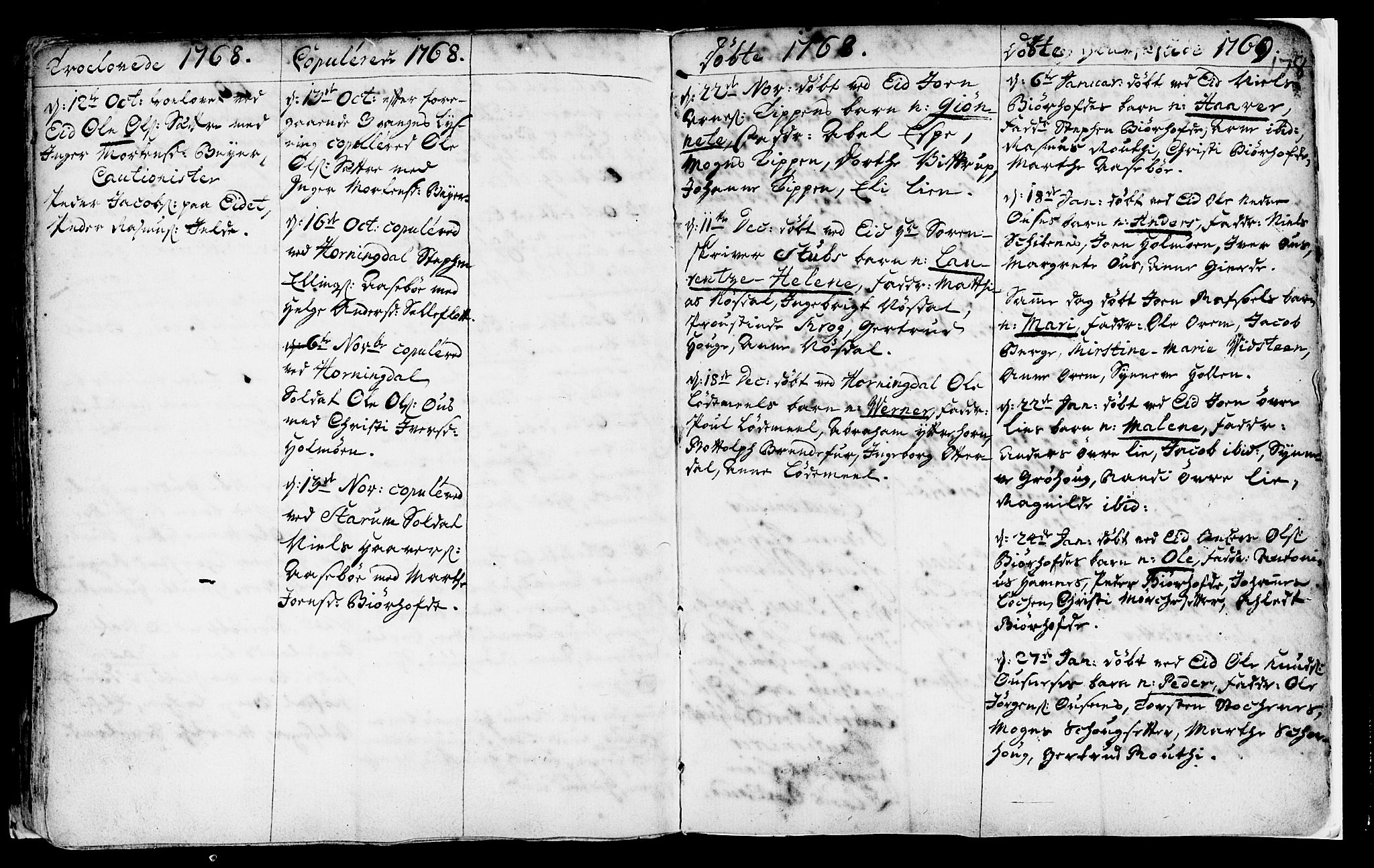Eid sokneprestembete, AV/SAB-A-82301/H/Haa/Haaa/L0002: Ministerialbok nr. A 2, 1741-1769, s. 178