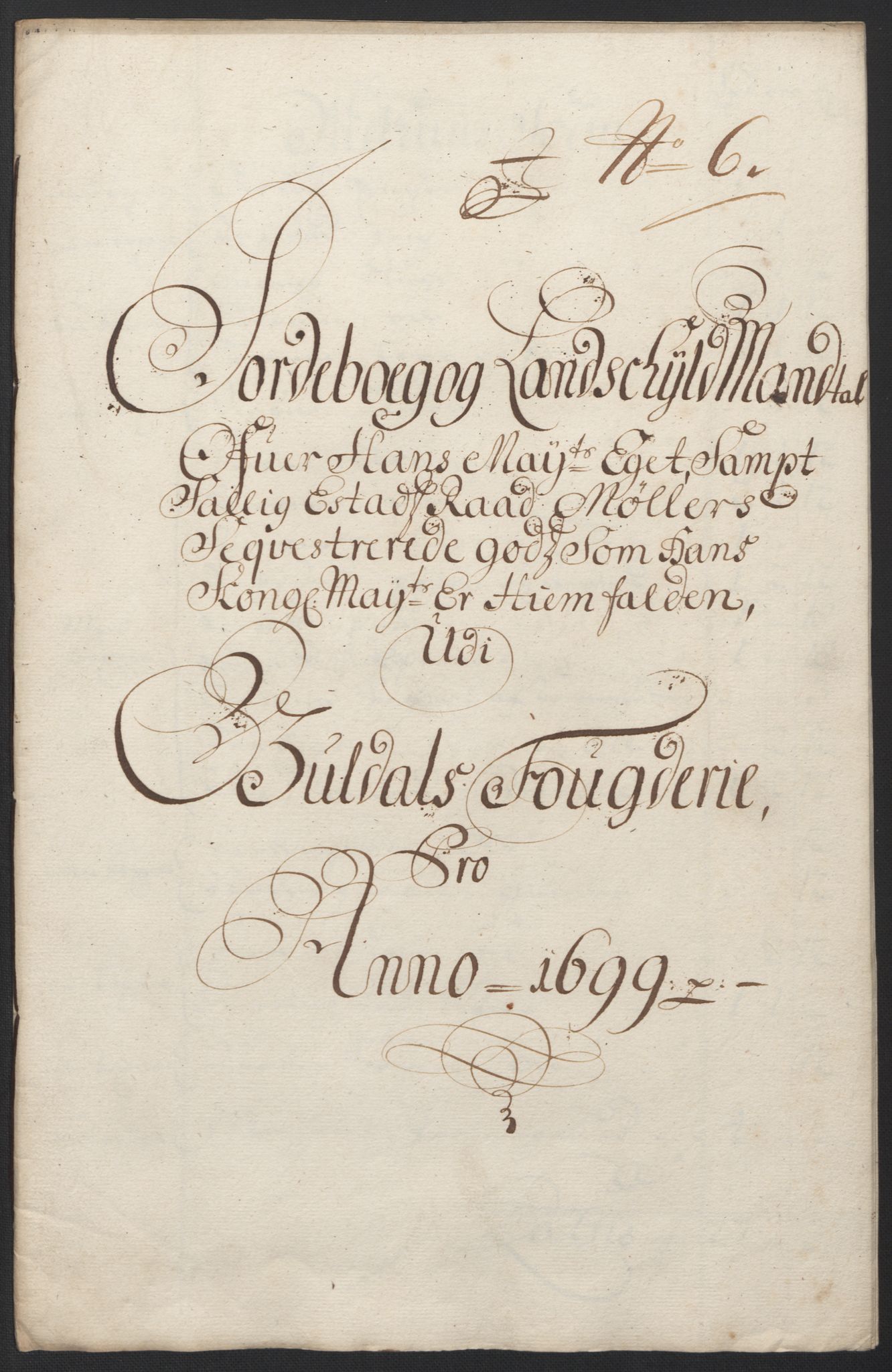 Rentekammeret inntil 1814, Reviderte regnskaper, Fogderegnskap, AV/RA-EA-4092/R60/L3949: Fogderegnskap Orkdal og Gauldal, 1699, s. 308