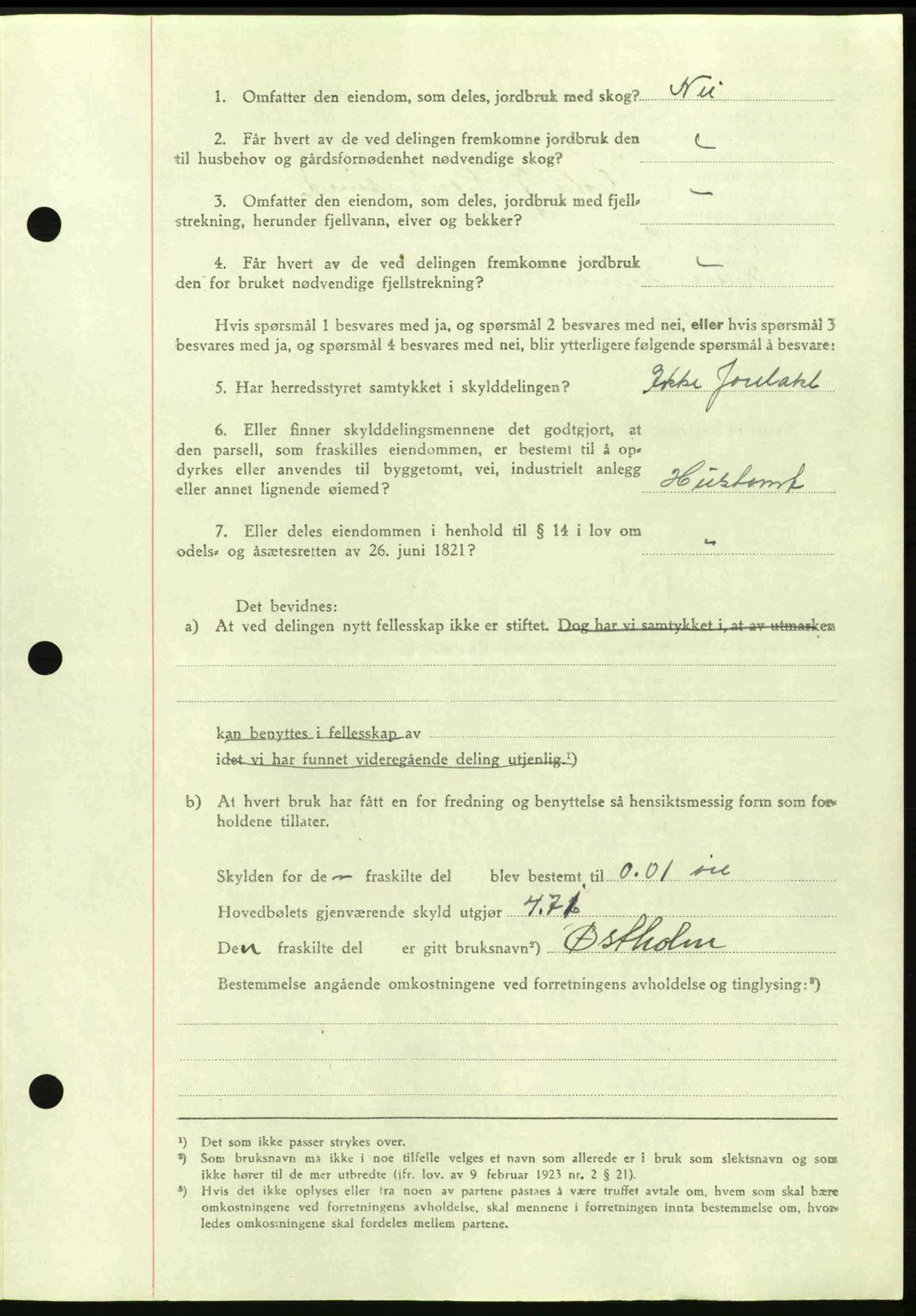 Hitra sorenskriveri, AV/SAT-A-0018/2/2C/2Ca: Pantebok nr. A2, 1943-1945, Dagboknr: 466/1945