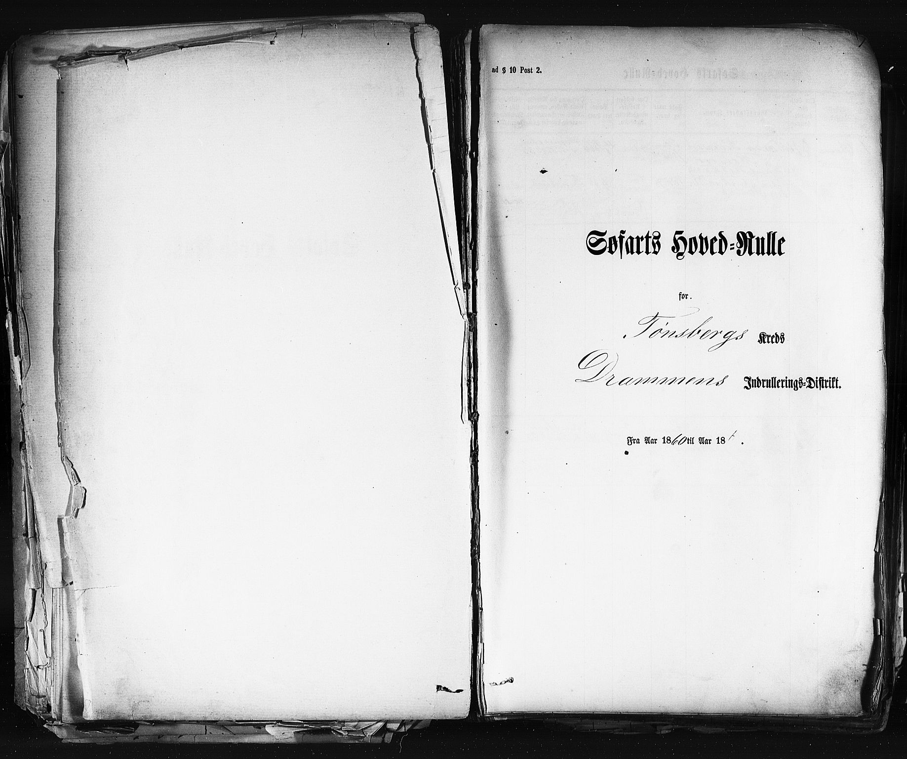 Tønsberg innrulleringskontor, SAKO/A-786/F/Fc/Fca/L0001: Hovedrulle Patent nr. 1-1428, 1860-1861, s. 35