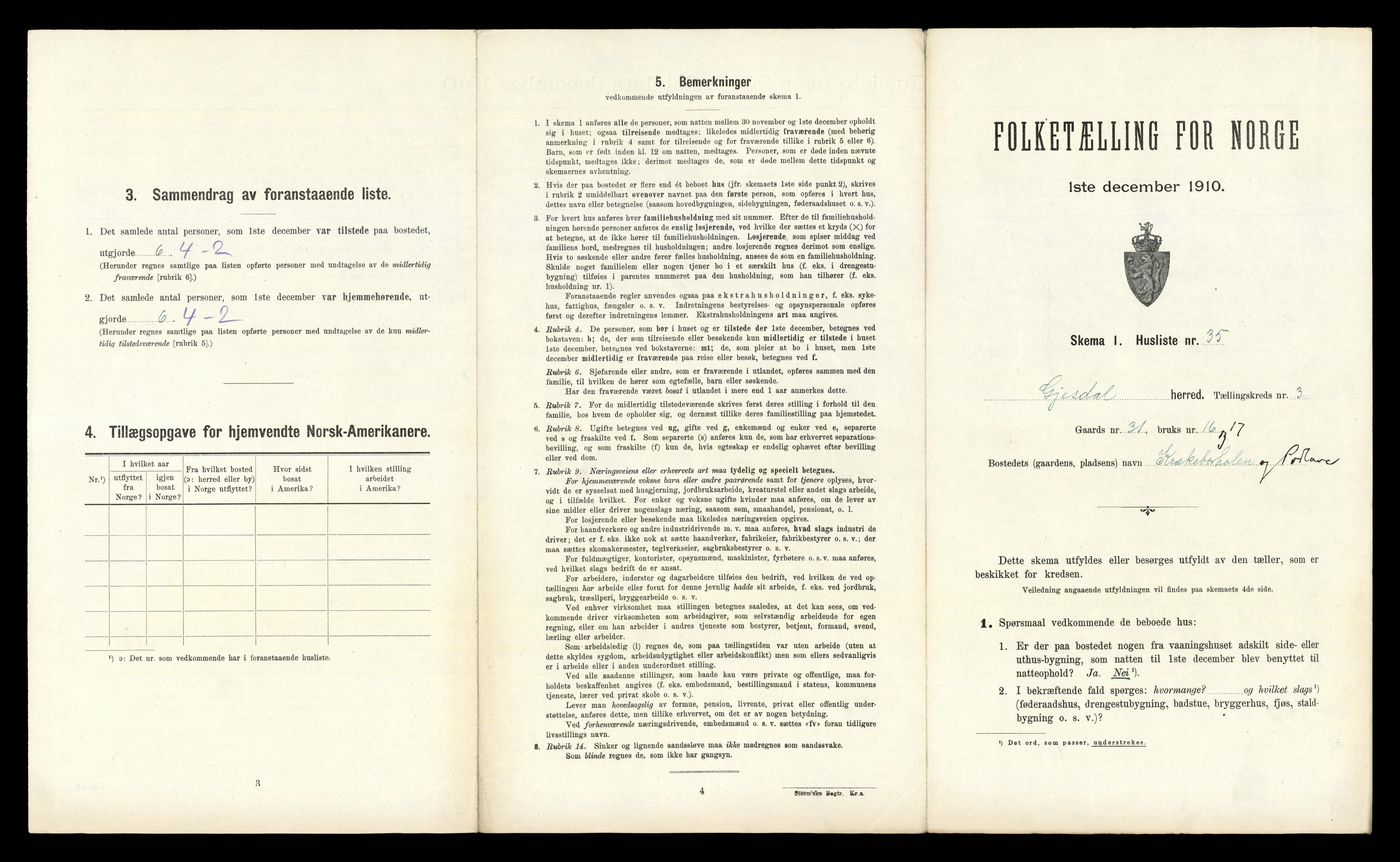 RA, Folketelling 1910 for 1122 Gjesdal herred, 1910, s. 384