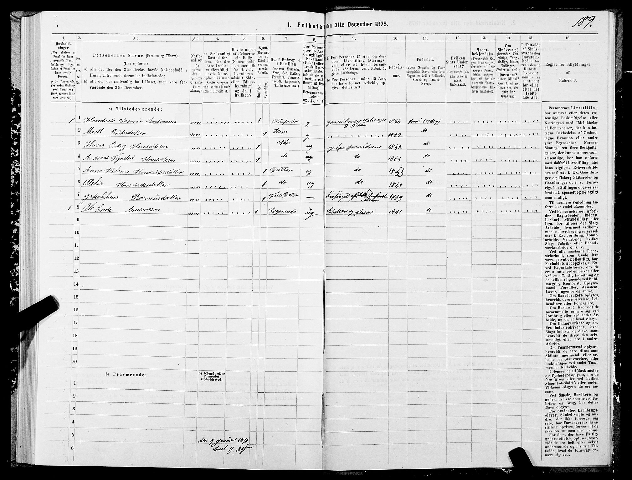 SATØ, Folketelling 1875 for 1927P Tranøy prestegjeld, 1875, s. 2189