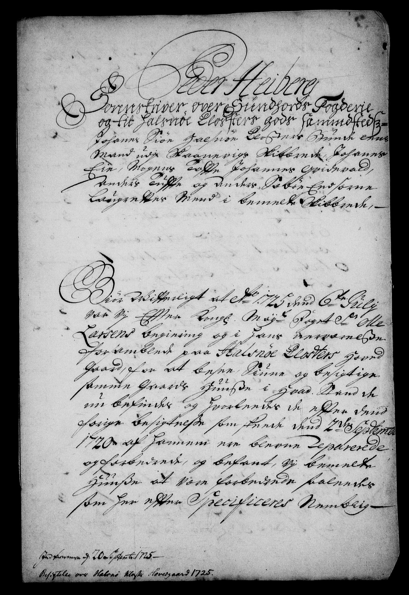 Rentekammeret inntil 1814, Realistisk ordnet avdeling, AV/RA-EA-4070/On/L0003: [Jj 4]: Kommisjonsforretning over Vilhelm Hanssøns forpaktning av Halsnøy klosters gods, 1721-1729, s. 129