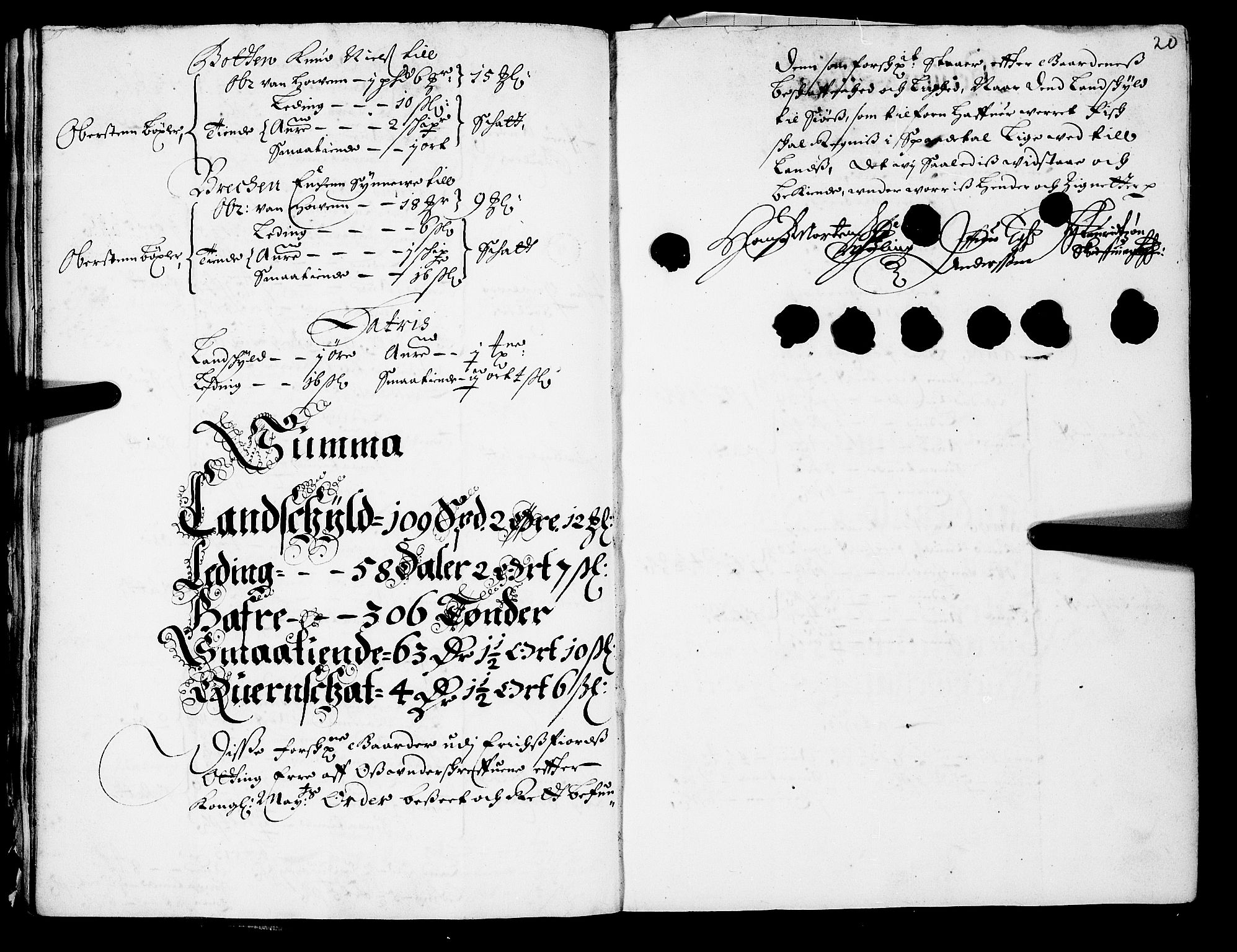 Rentekammeret inntil 1814, Realistisk ordnet avdeling, RA/EA-4070/N/Nb/Nba/L0048: Romsdal fogderi, 1669, s. 19b-20a