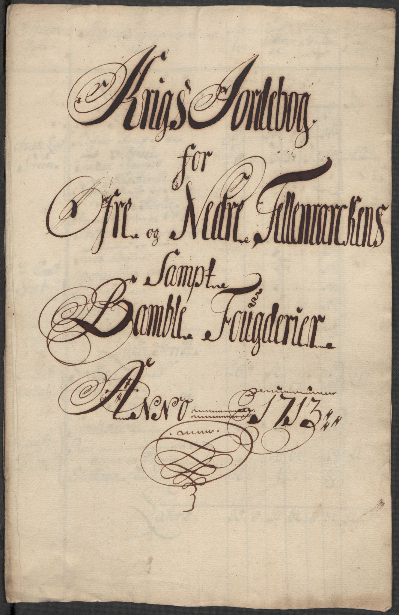 Rentekammeret inntil 1814, Reviderte regnskaper, Fogderegnskap, RA/EA-4092/R36/L2125: Fogderegnskap Øvre og Nedre Telemark og Bamble, 1713, s. 144