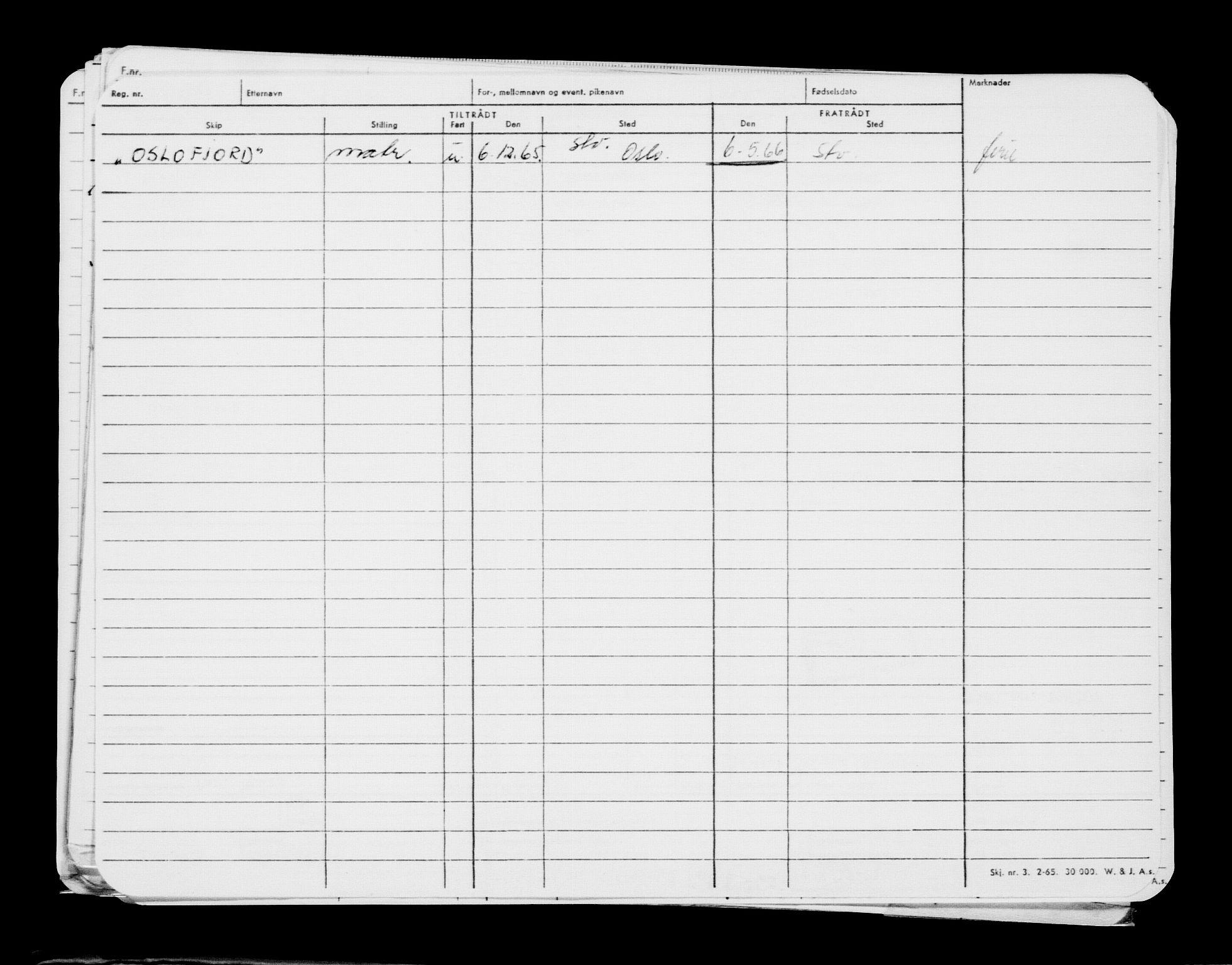 Direktoratet for sjømenn, AV/RA-S-3545/G/Gb/L0200: Hovedkort, 1921, s. 519