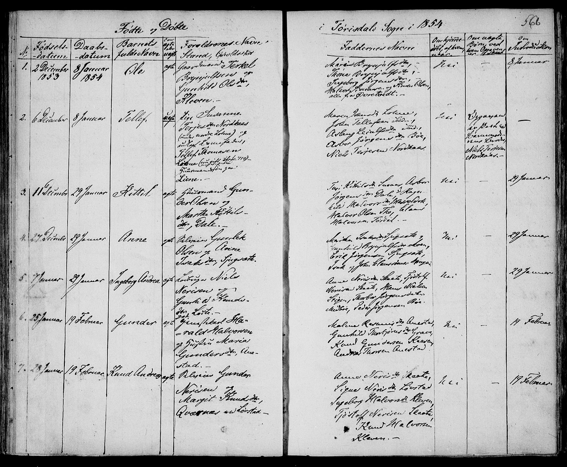 Drangedal kirkebøker, AV/SAKO-A-258/F/Fa/L0007b: Ministerialbok nr. 7b, 1837-1856, s. 566