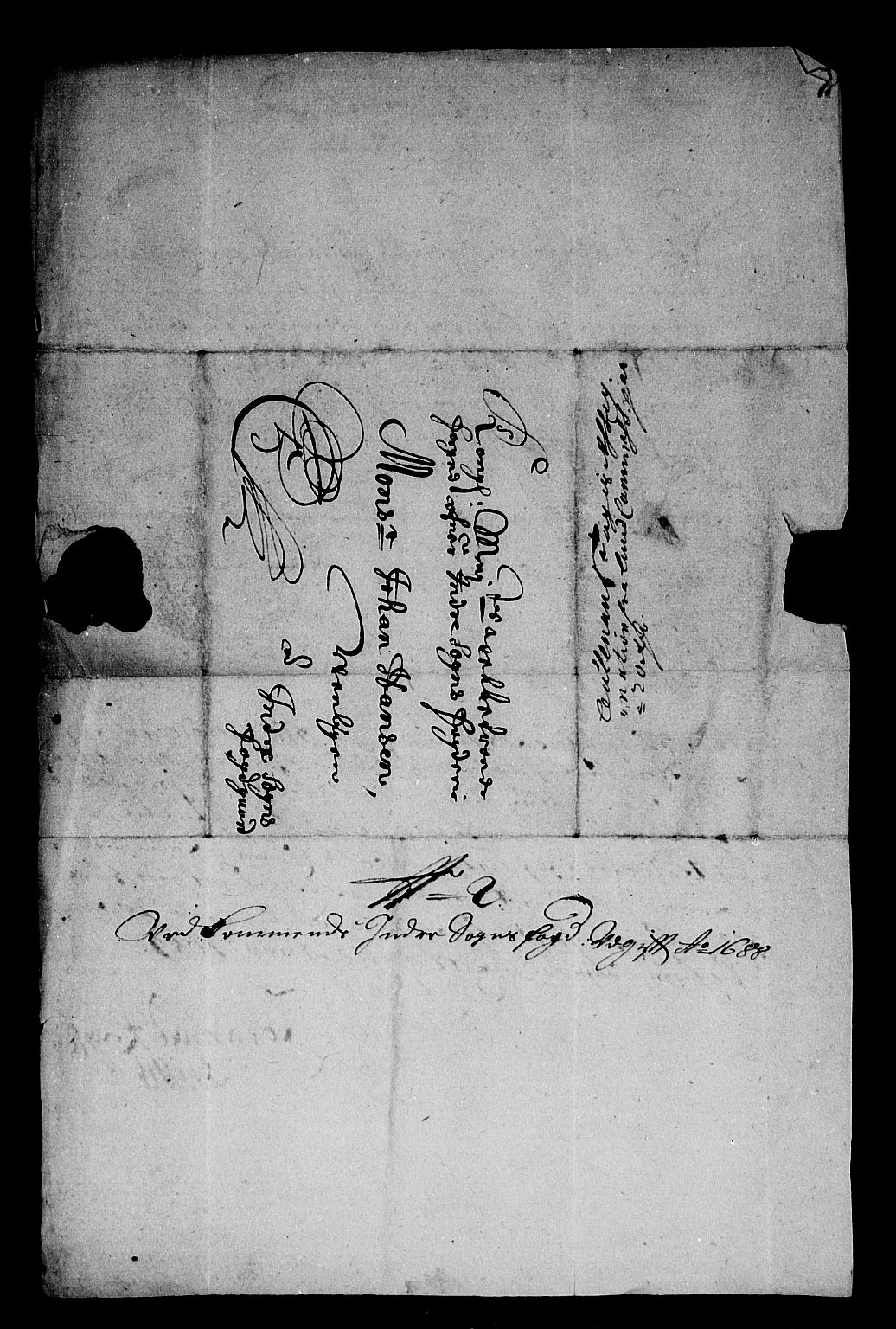 Rentekammeret inntil 1814, Reviderte regnskaper, Stiftamtstueregnskaper, Bergen stiftamt, AV/RA-EA-6043/R/Rc/L0088: Bergen stiftamt, 1688