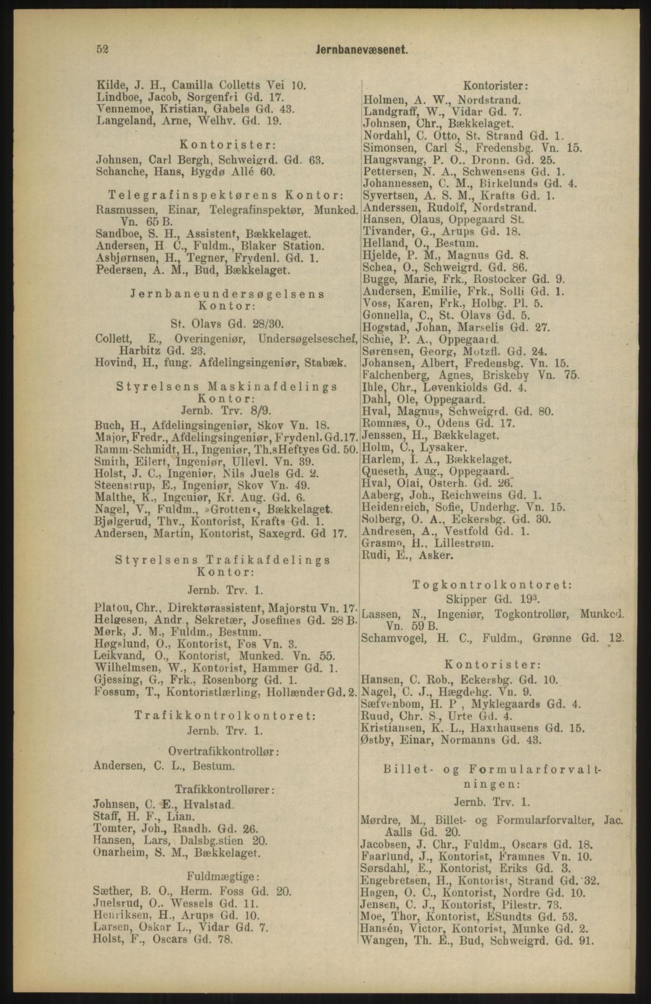 Kristiania/Oslo adressebok, PUBL/-, 1904, s. 52