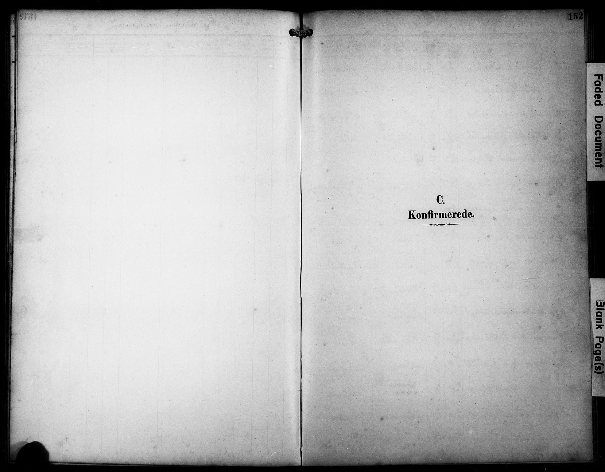 Askøy Sokneprestembete, AV/SAB-A-74101/H/Ha/Hab/Haba/L0009: Klokkerbok nr. A 9, 1894-1903, s. 152
