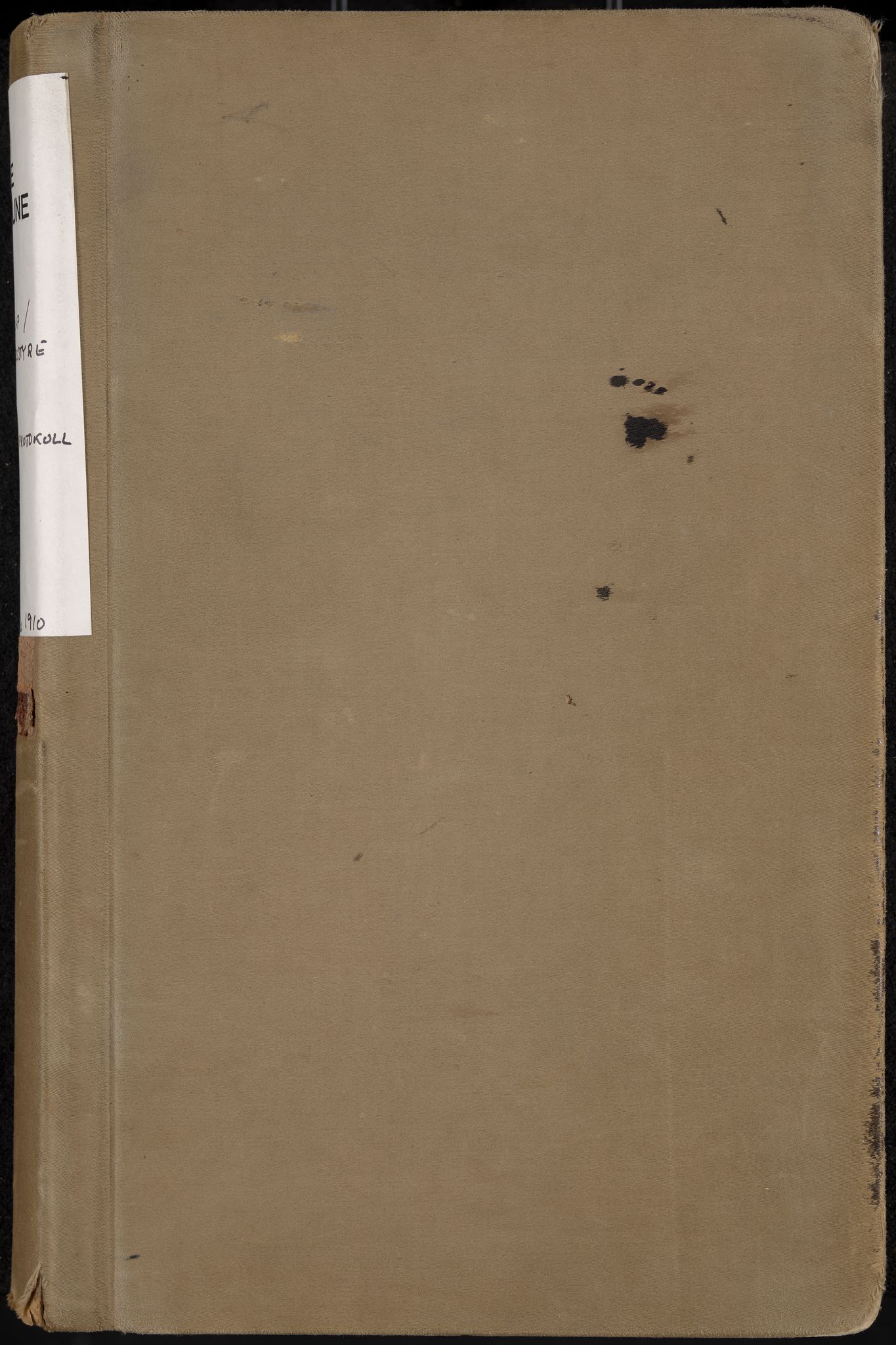 Hole formannskap og sentraladministrasjon, IKAK/0612021-1/A/Aa/L0004: Møtebok med register, 1902-1910