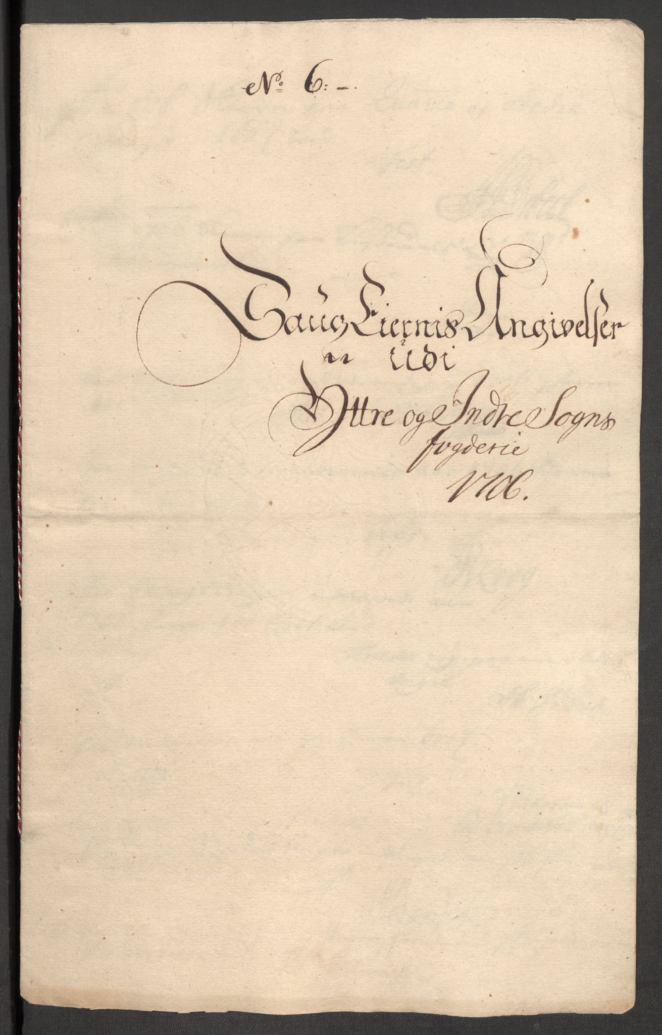 Rentekammeret inntil 1814, Reviderte regnskaper, Fogderegnskap, RA/EA-4092/R52/L3314: Fogderegnskap Sogn, 1705-1707, s. 351