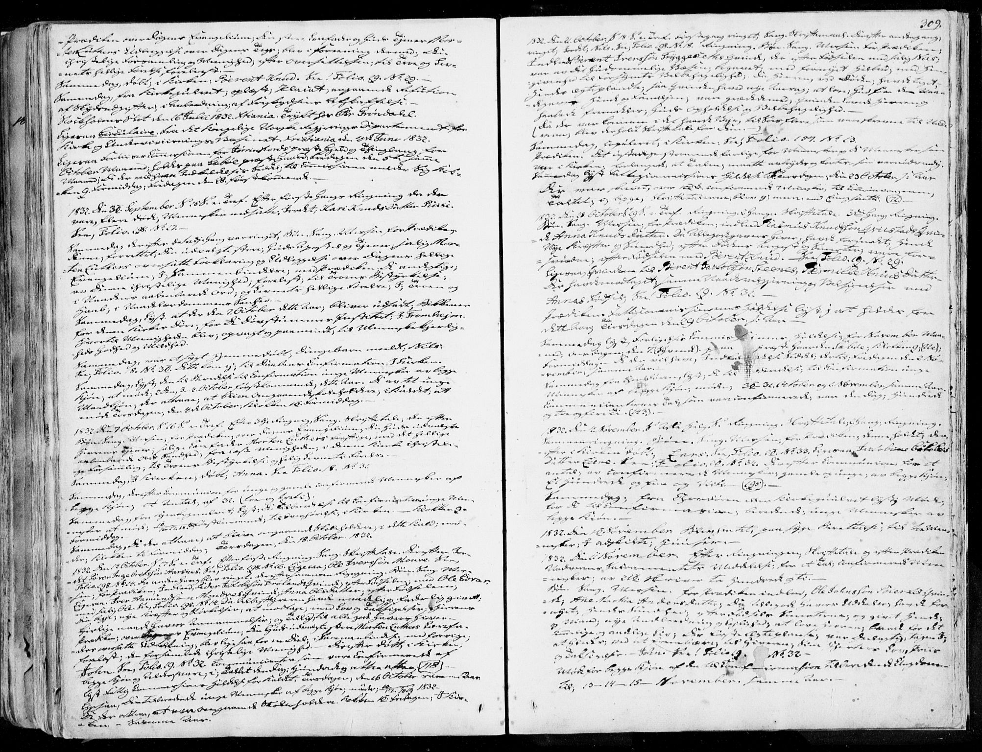 Ministerialprotokoller, klokkerbøker og fødselsregistre - Møre og Romsdal, AV/SAT-A-1454/515/L0208: Ministerialbok nr. 515A04, 1830-1846, s. 309