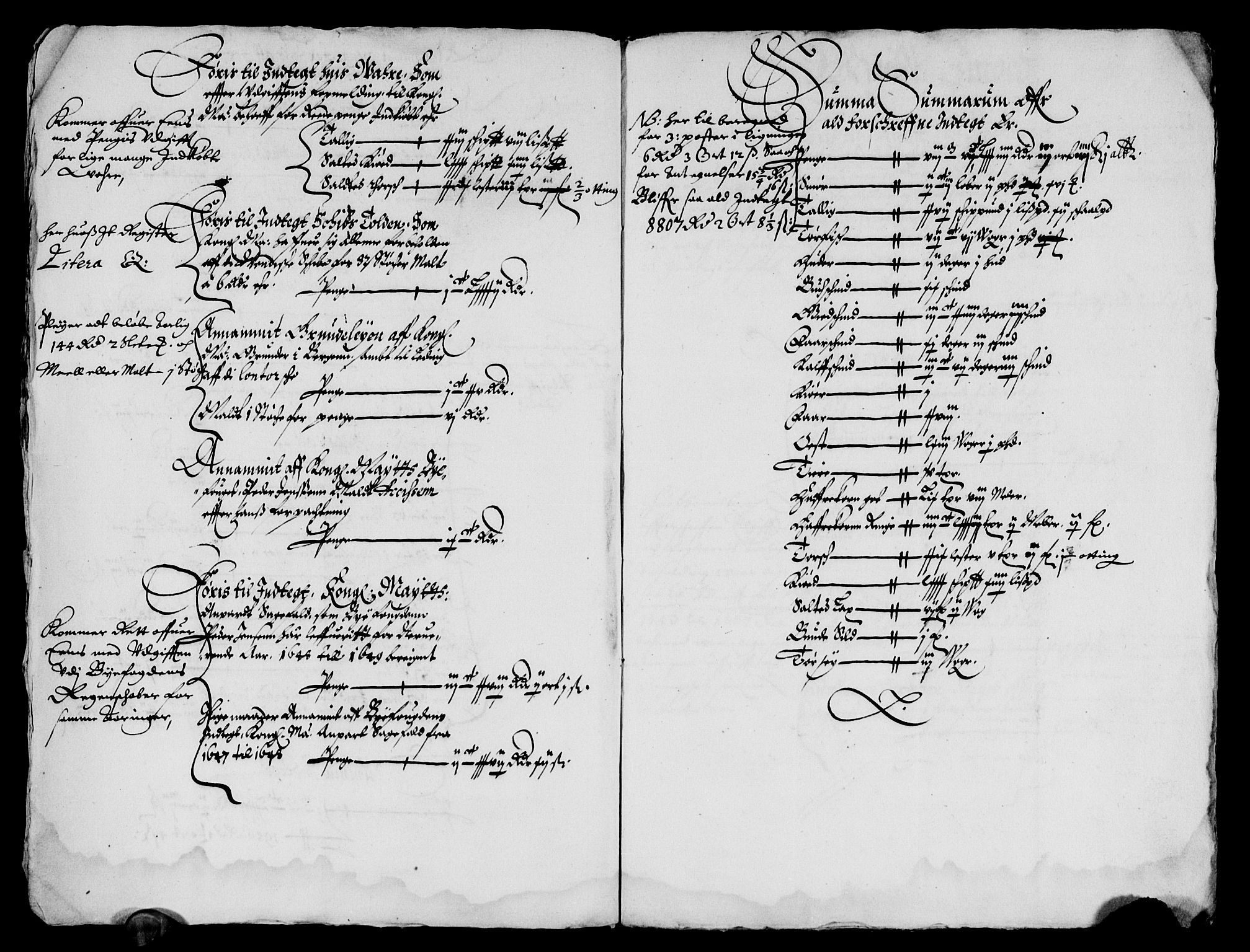 Rentekammeret inntil 1814, Reviderte regnskaper, Lensregnskaper, AV/RA-EA-5023/R/Rb/Rbt/L0111: Bergenhus len, 1648-1649