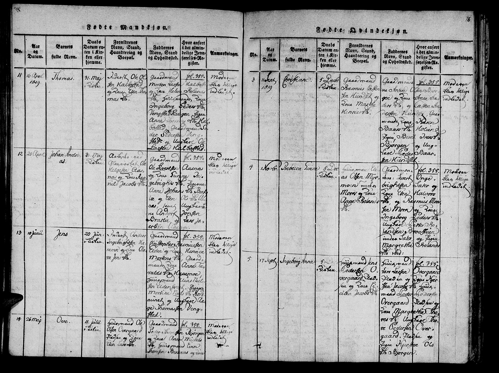 Ministerialprotokoller, klokkerbøker og fødselsregistre - Nord-Trøndelag, SAT/A-1458/741/L0387: Ministerialbok nr. 741A03 /3, 1817-1822, s. 76