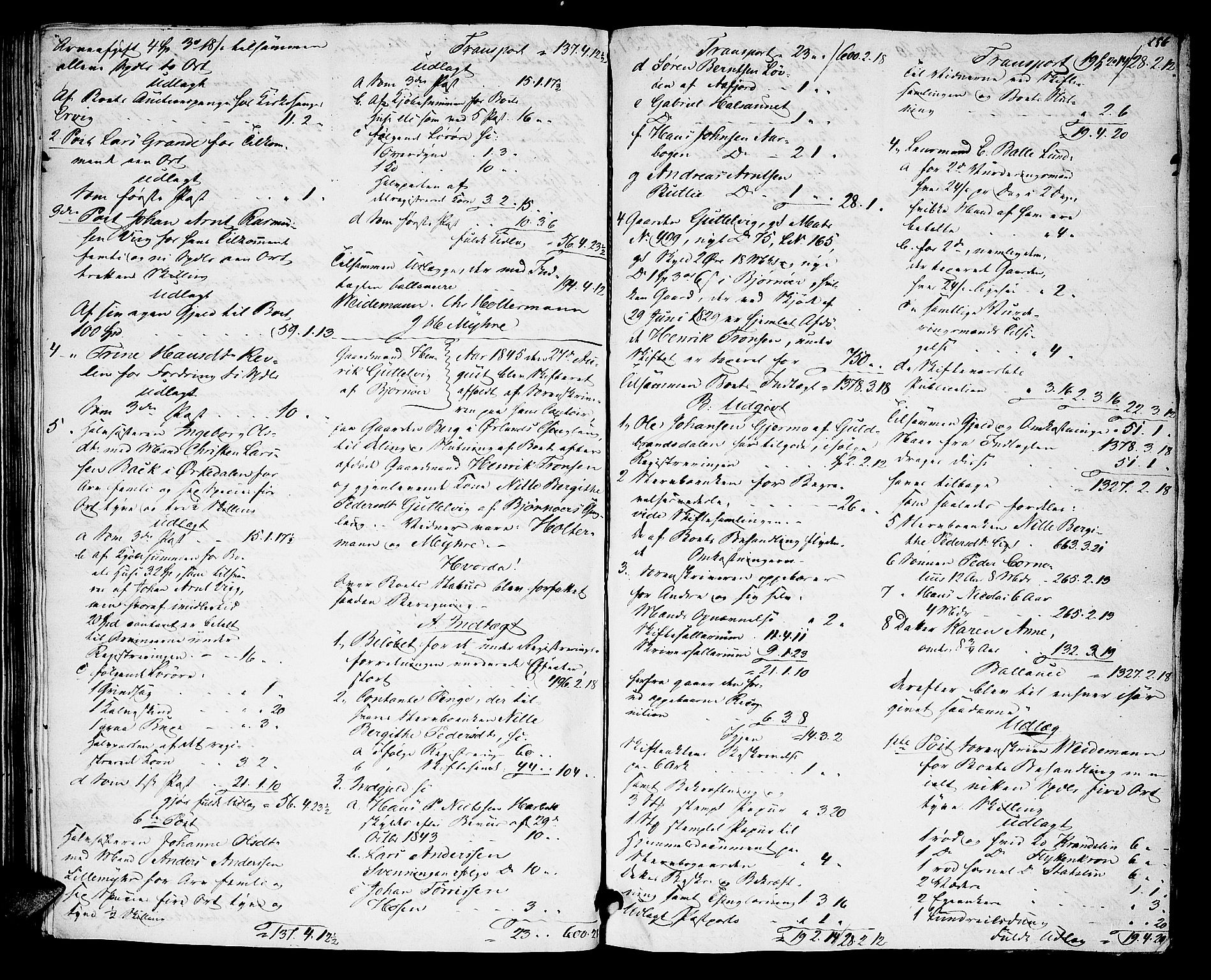 Fosen sorenskriveri, AV/SAT-A-1107/1/3/3A/L0021: Skifteprotokoll nr. 15, 1840-1845, s. 255b-256a