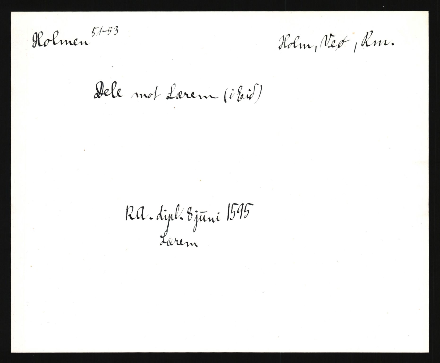 Riksarkivets diplomsamling, AV/RA-EA-5965/F35/F35e/L0031: Registreringssedler Møre og Romsdal, 1400-1700, s. 439