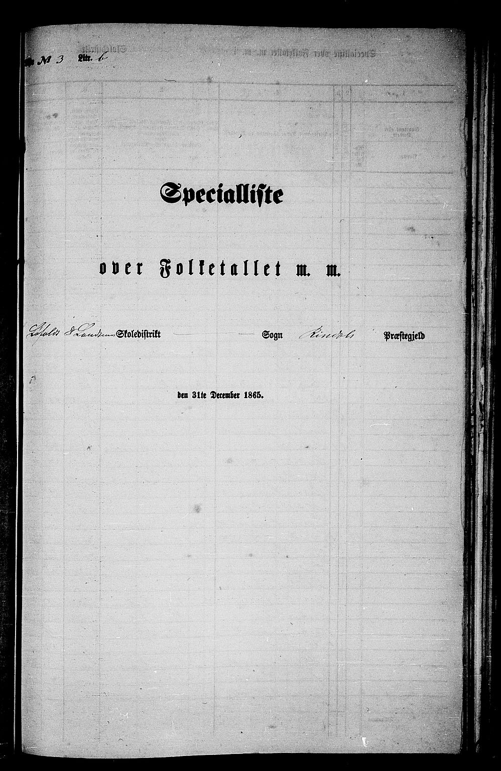 RA, Folketelling 1865 for 1567P Rindal prestegjeld, 1865, s. 50