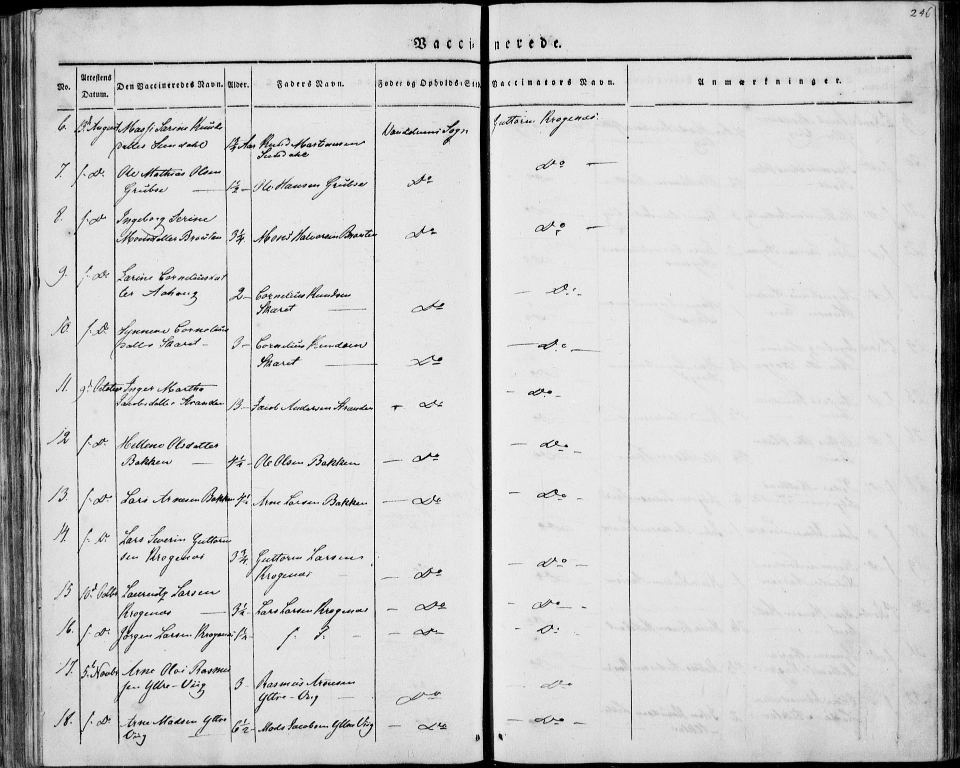 Ministerialprotokoller, klokkerbøker og fødselsregistre - Møre og Romsdal, AV/SAT-A-1454/501/L0005: Ministerialbok nr. 501A05, 1831-1844, s. 246