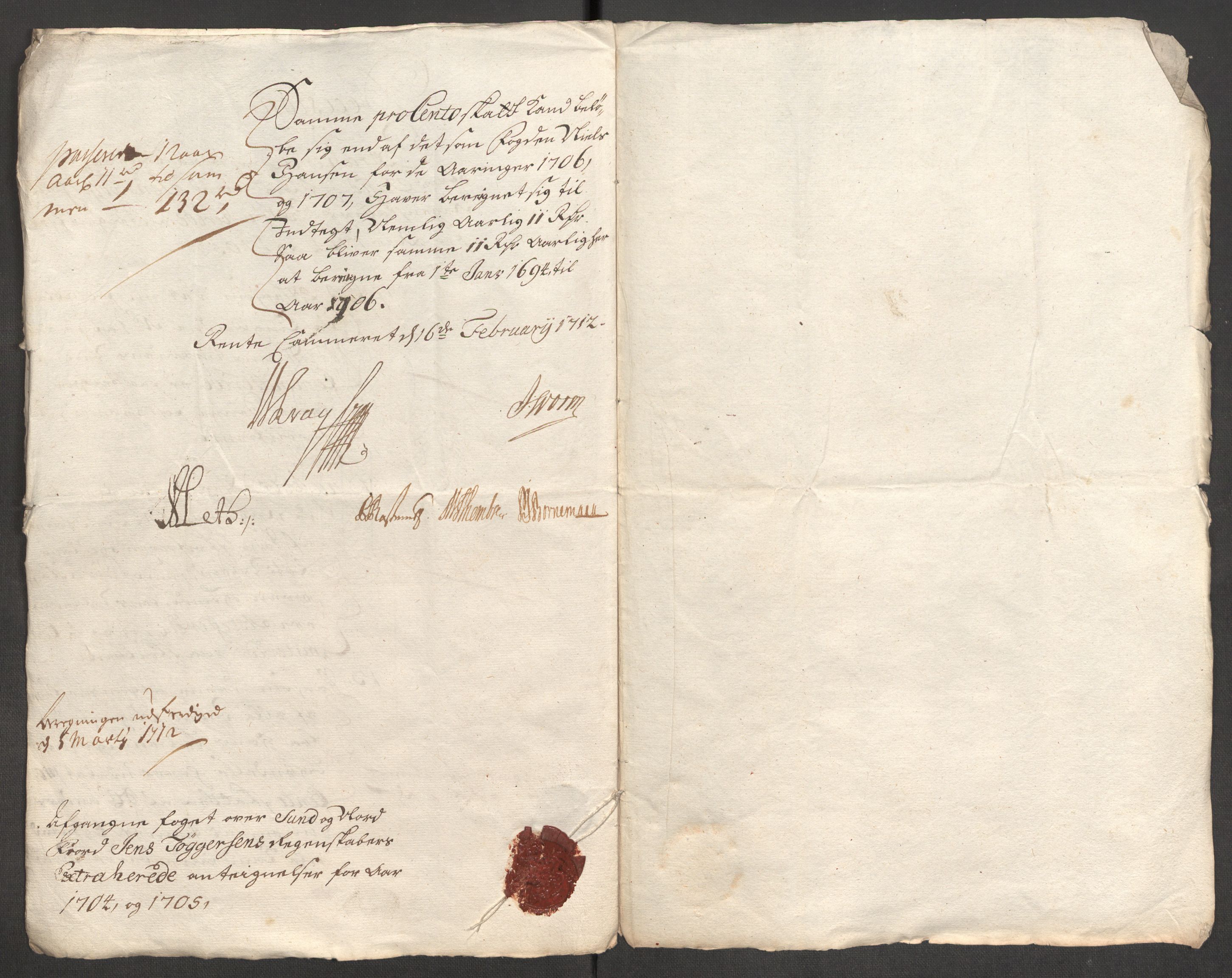 Rentekammeret inntil 1814, Reviderte regnskaper, Fogderegnskap, RA/EA-4092/R53/L3429: Fogderegnskap Sunn- og Nordfjord, 1705, s. 387