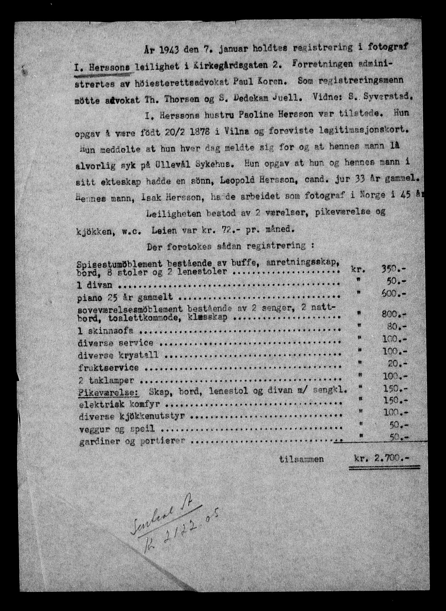 Justisdepartementet, Tilbakeføringskontoret for inndratte formuer, AV/RA-S-1564/H/Hc/Hcc/L0943: --, 1945-1947, s. 178