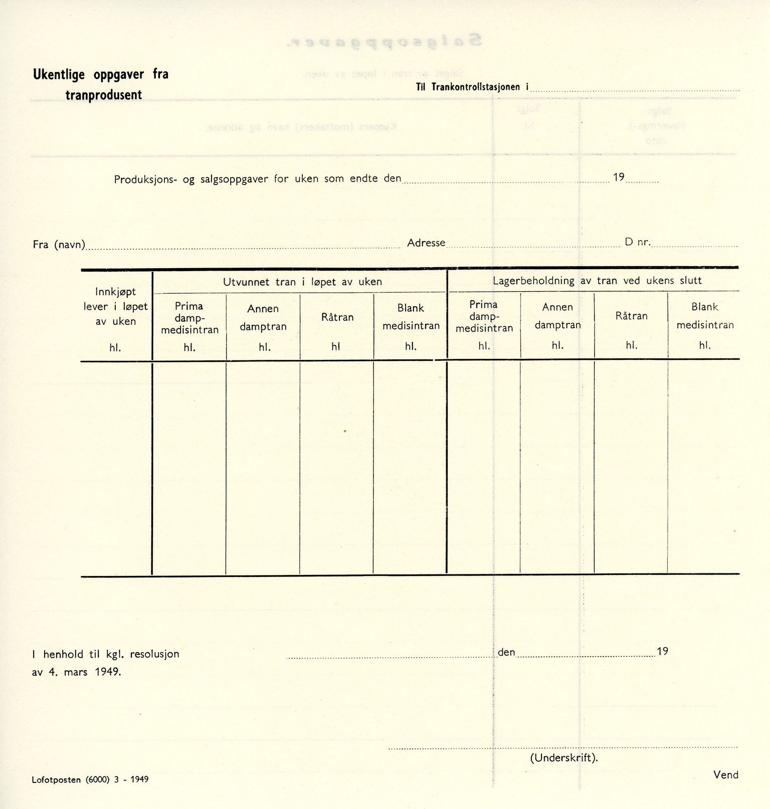 Vardø Fiskersamvirkelag, VAMU/A-0037/D/Da/L0006: Korrespondanse Re-St, 1947-1951