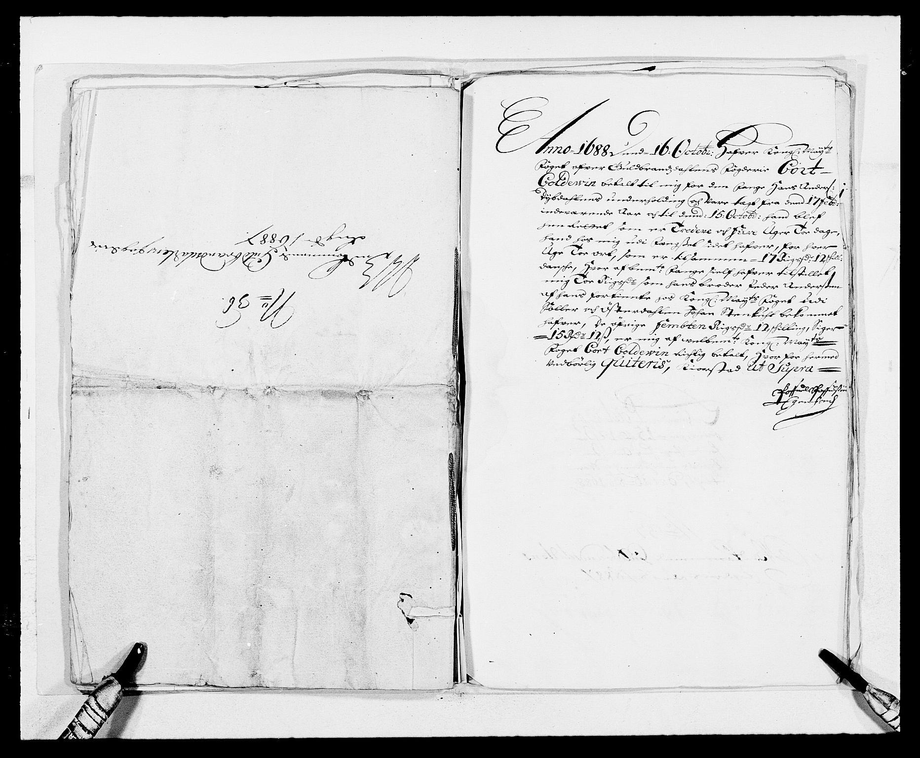 Rentekammeret inntil 1814, Reviderte regnskaper, Fogderegnskap, RA/EA-4092/R17/L1163: Fogderegnskap Gudbrandsdal, 1682-1689, s. 346