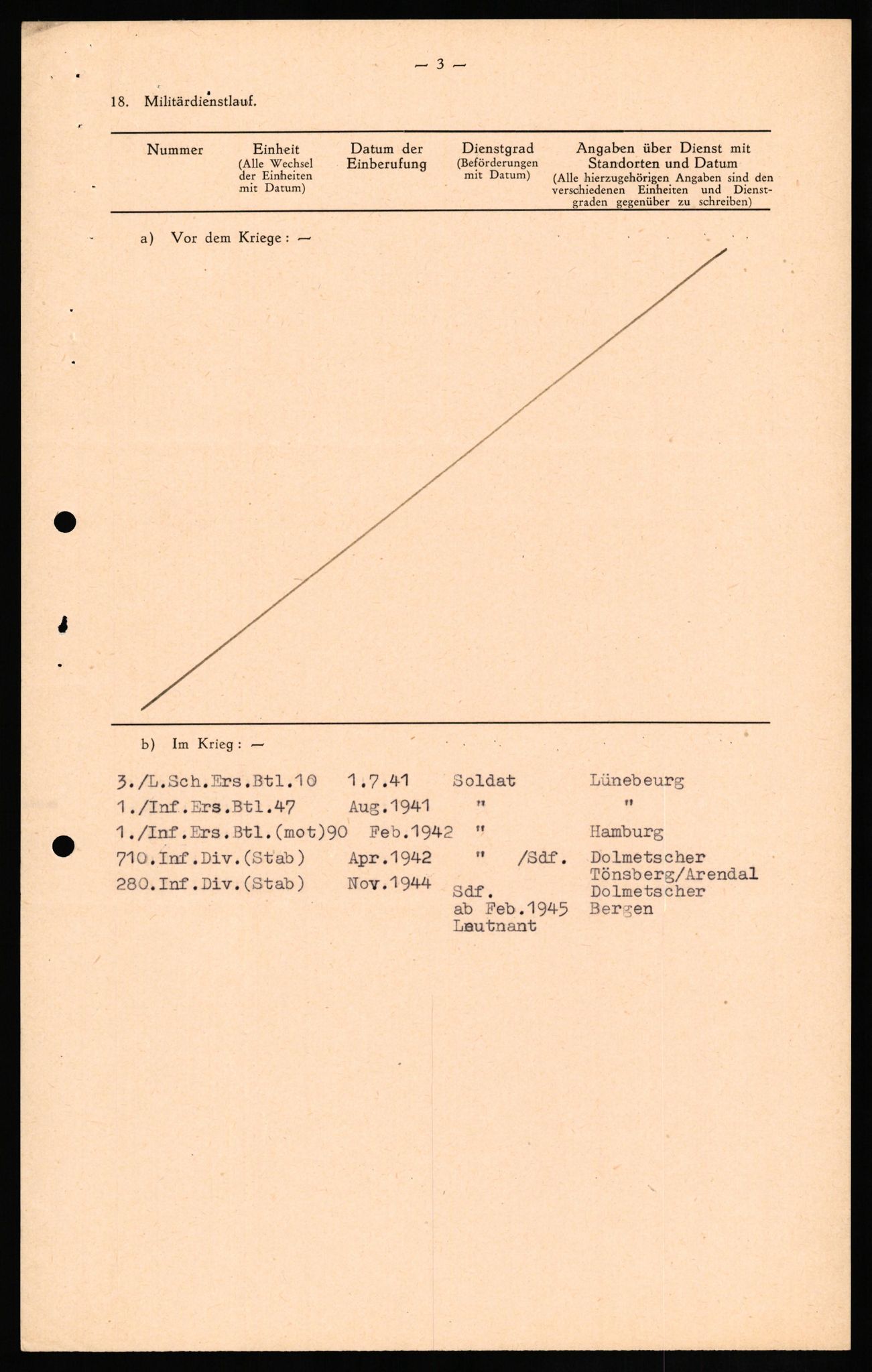 Forsvaret, Forsvarets overkommando II, AV/RA-RAFA-3915/D/Db/L0026: CI Questionaires. Tyske okkupasjonsstyrker i Norge. Tyskere., 1945-1946, s. 459