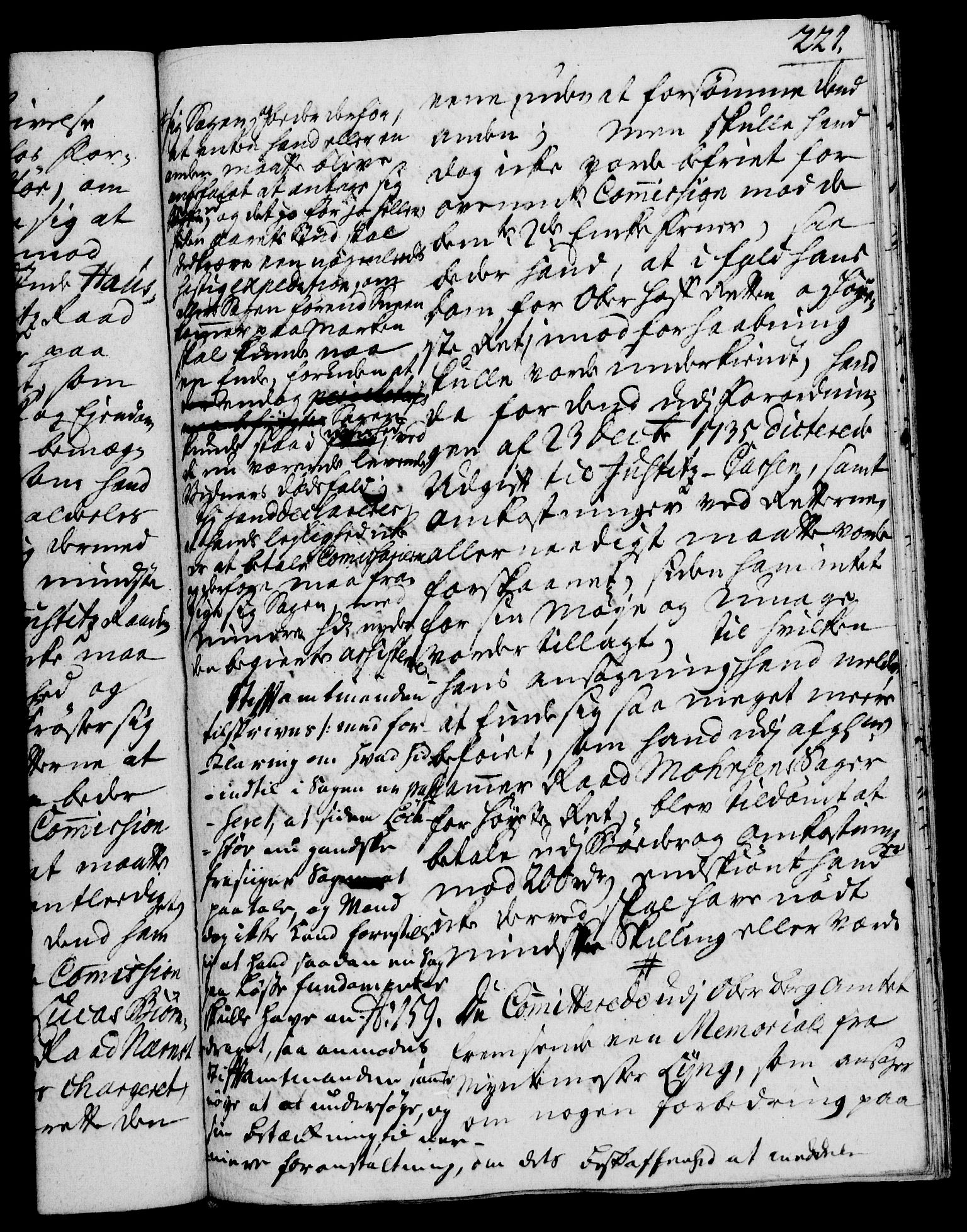 Rentekammeret, Kammerkanselliet, AV/RA-EA-3111/G/Gh/Gha/L0022: Norsk ekstraktmemorialprotokoll (merket RK 53.67), 1739-1741, s. 221