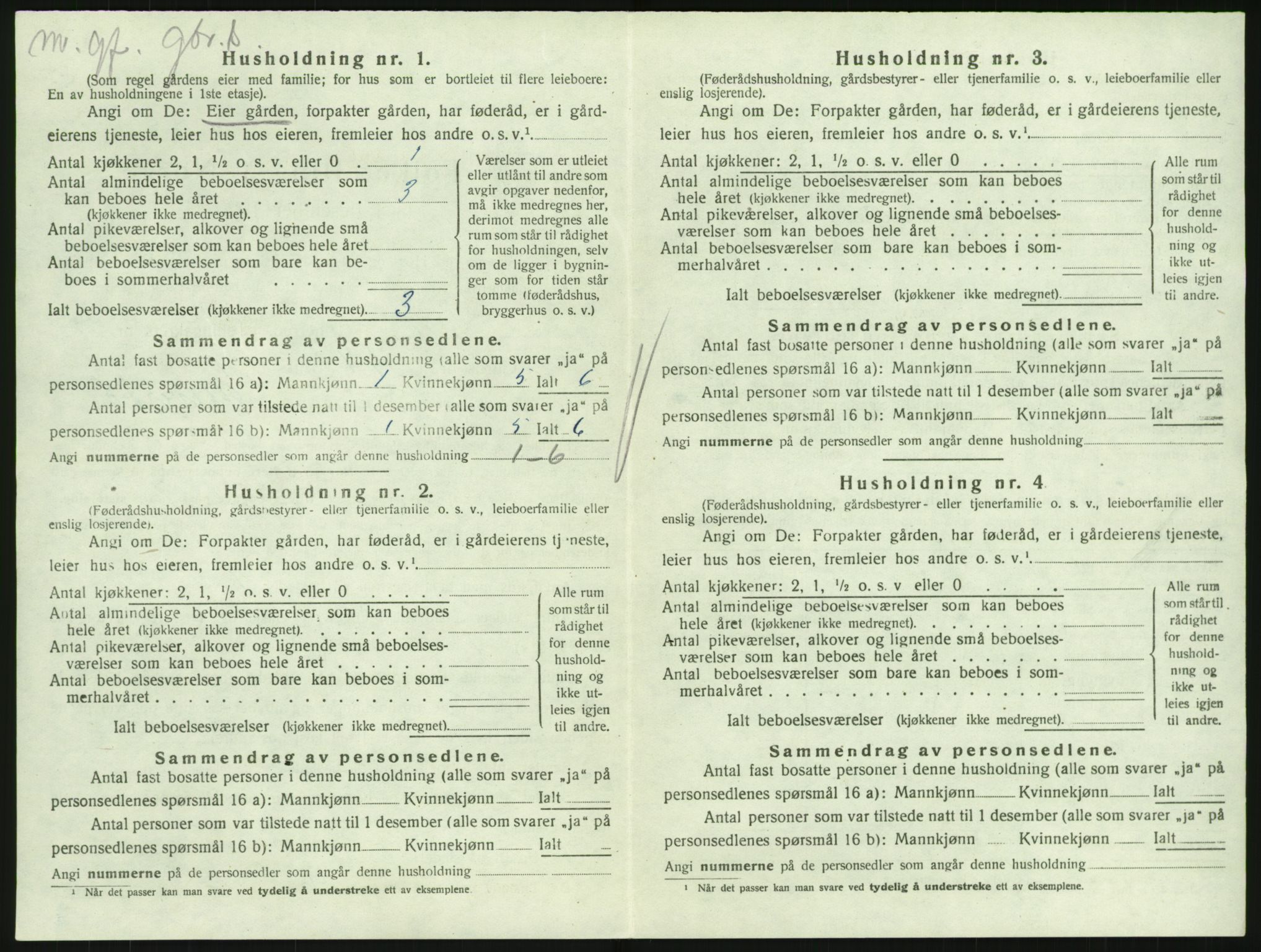 SAKO, Folketelling 1920 for 0727 Hedrum herred, 1920, s. 896